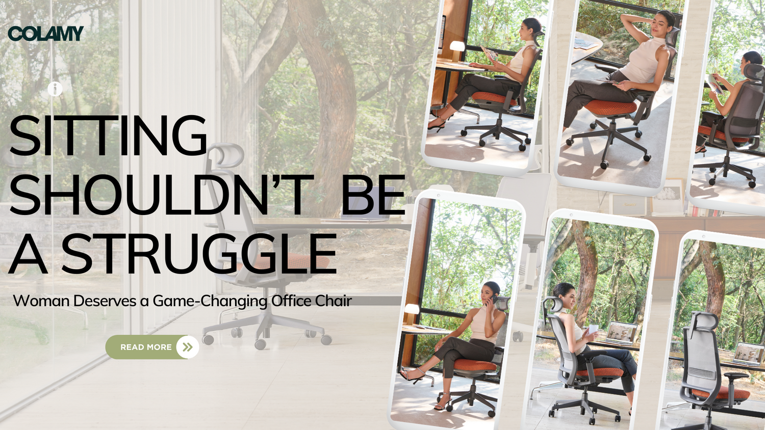 Sitting Shouldn’t Be a Struggle-Woman Deserves a Game-Changing Office Chair