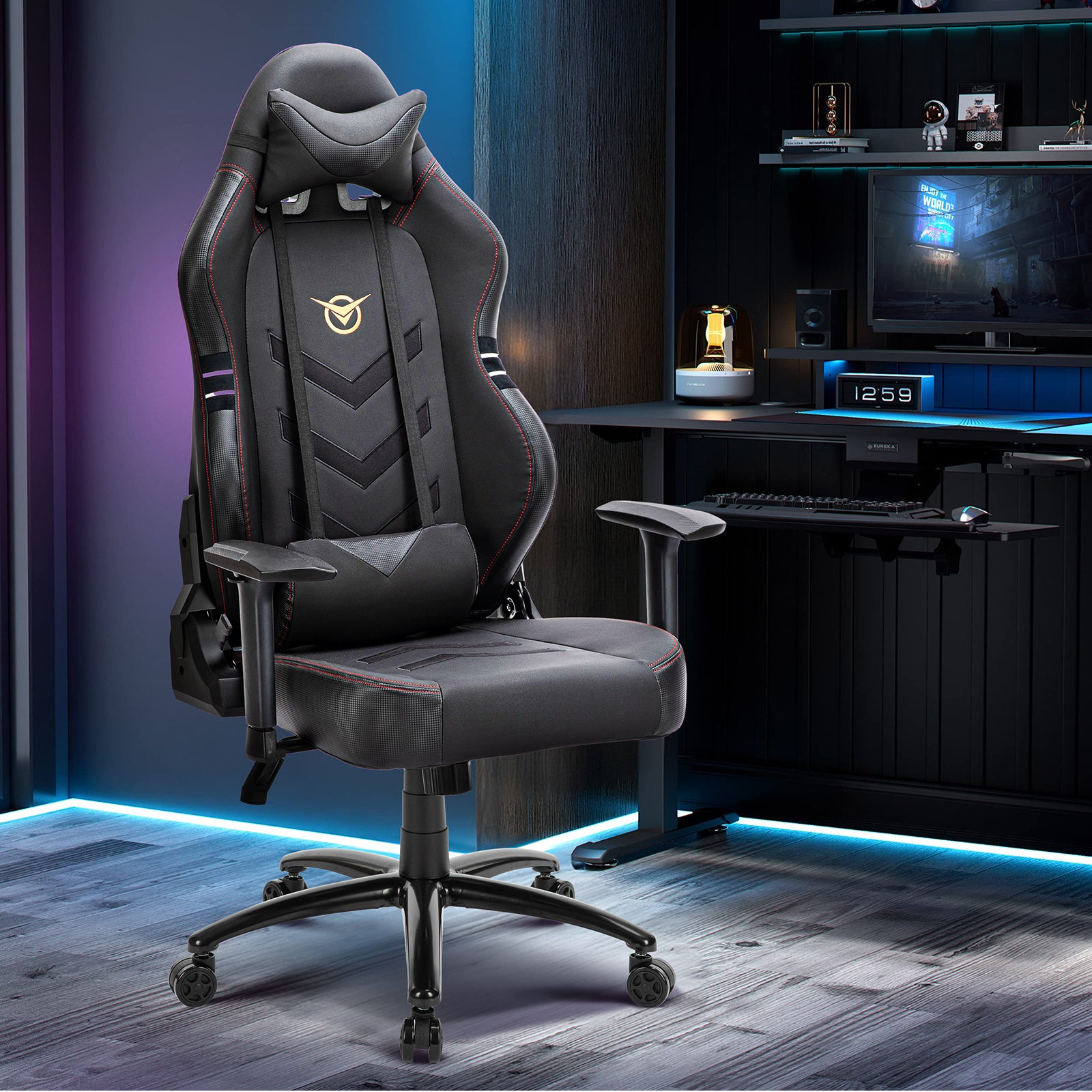 Gaming chair 350 lb weight capacity sale