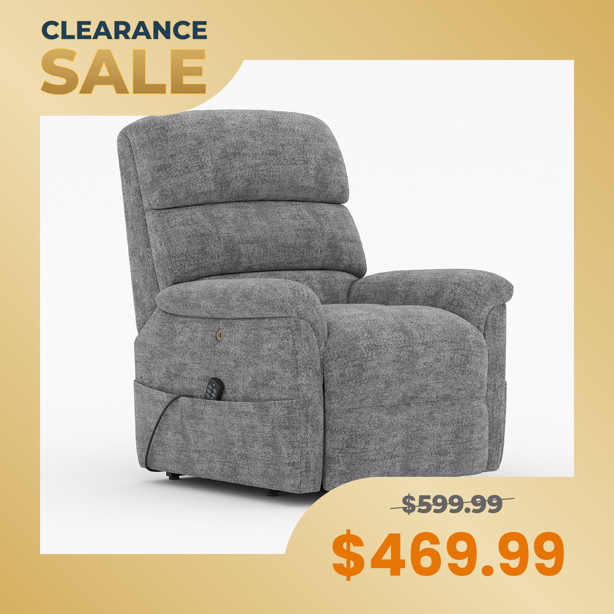 COLAMY ELEVA Power Lift Massage & Heating Chair