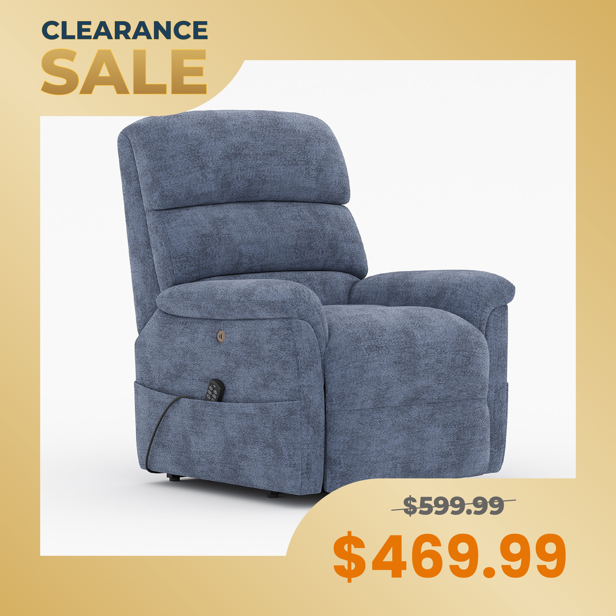 COLAMY ELEVA Power Lift Massage & Heating Chair