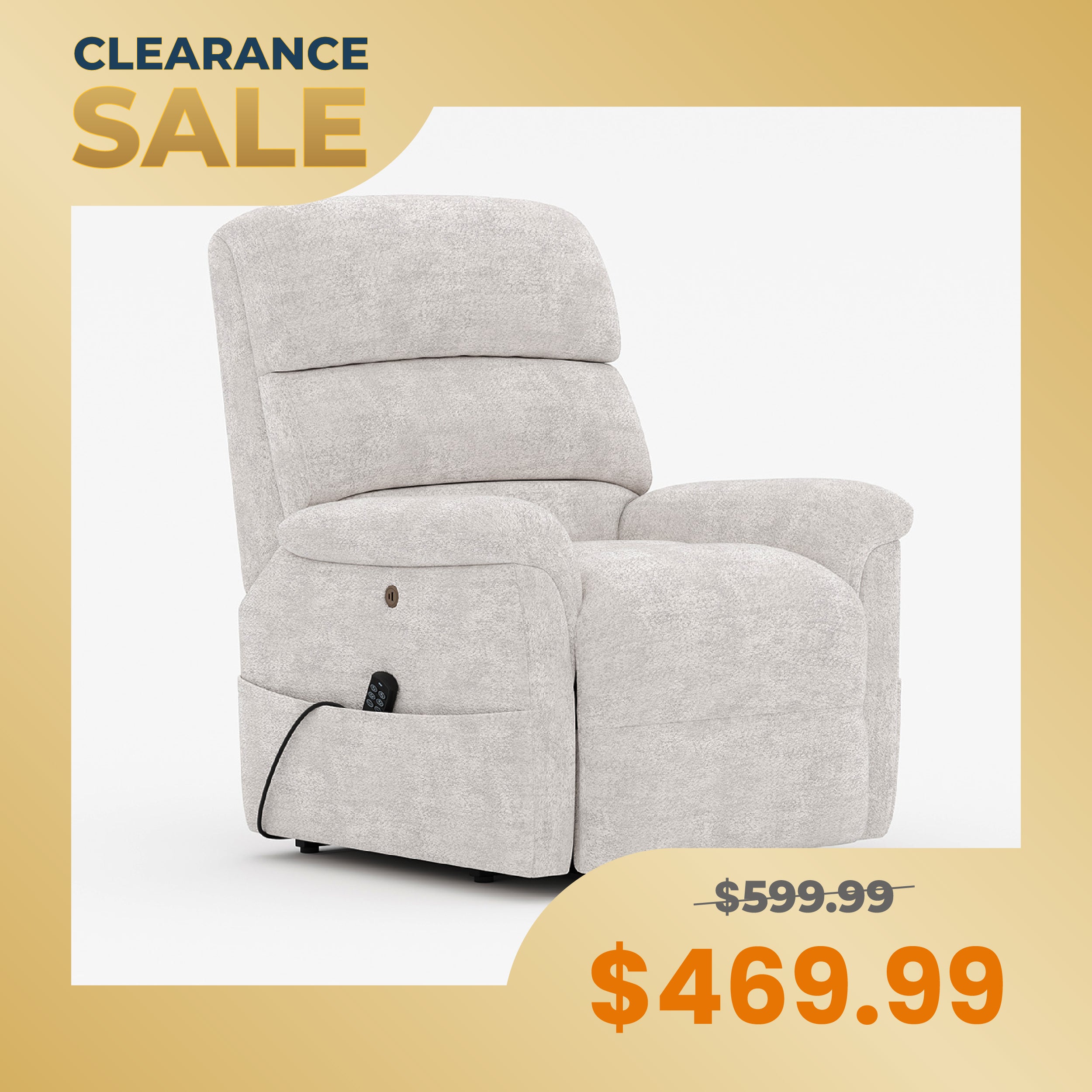 COLAMY ELEVA Power Lift Massage & Heating Chair