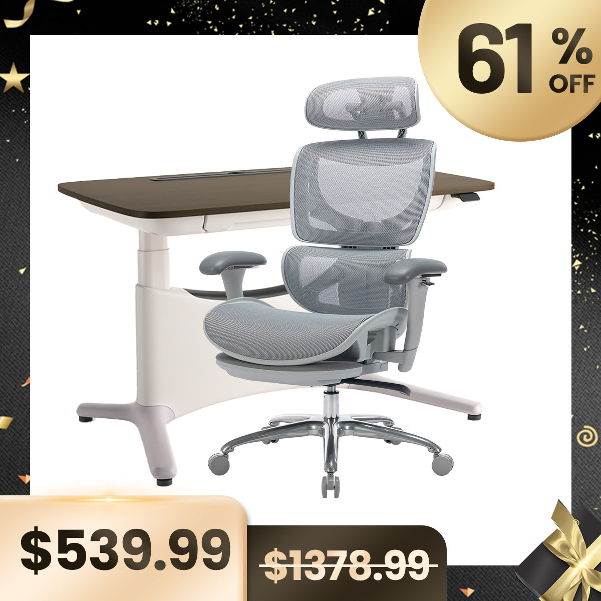 COLAMY AERIX Futuristic Ergonomic Office Chair