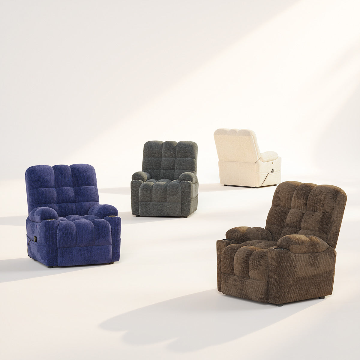 COLAMY SERENE Power Lift Recliner Massage Chair