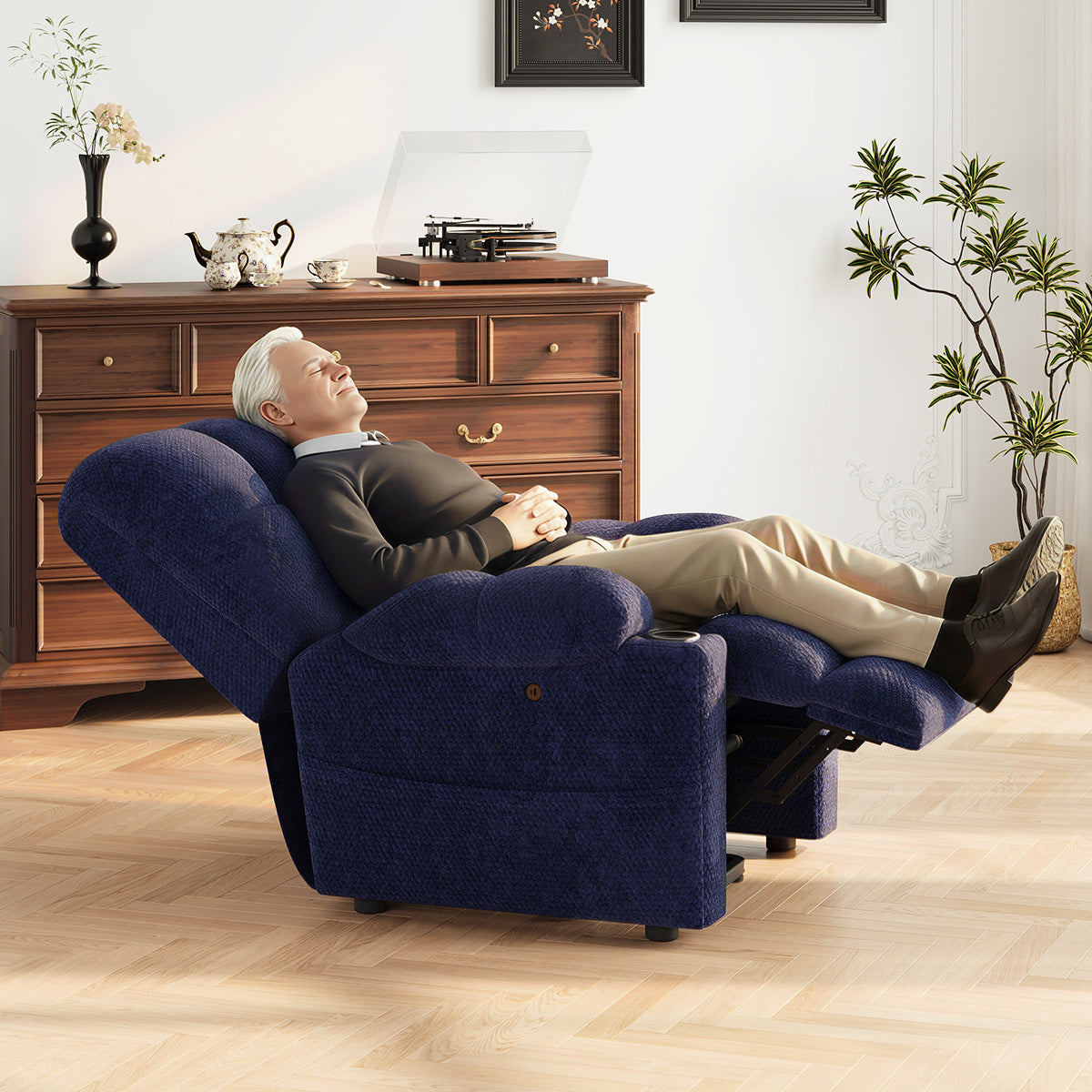 COLAMY SERENE Power Lift Recliner Massage Chair