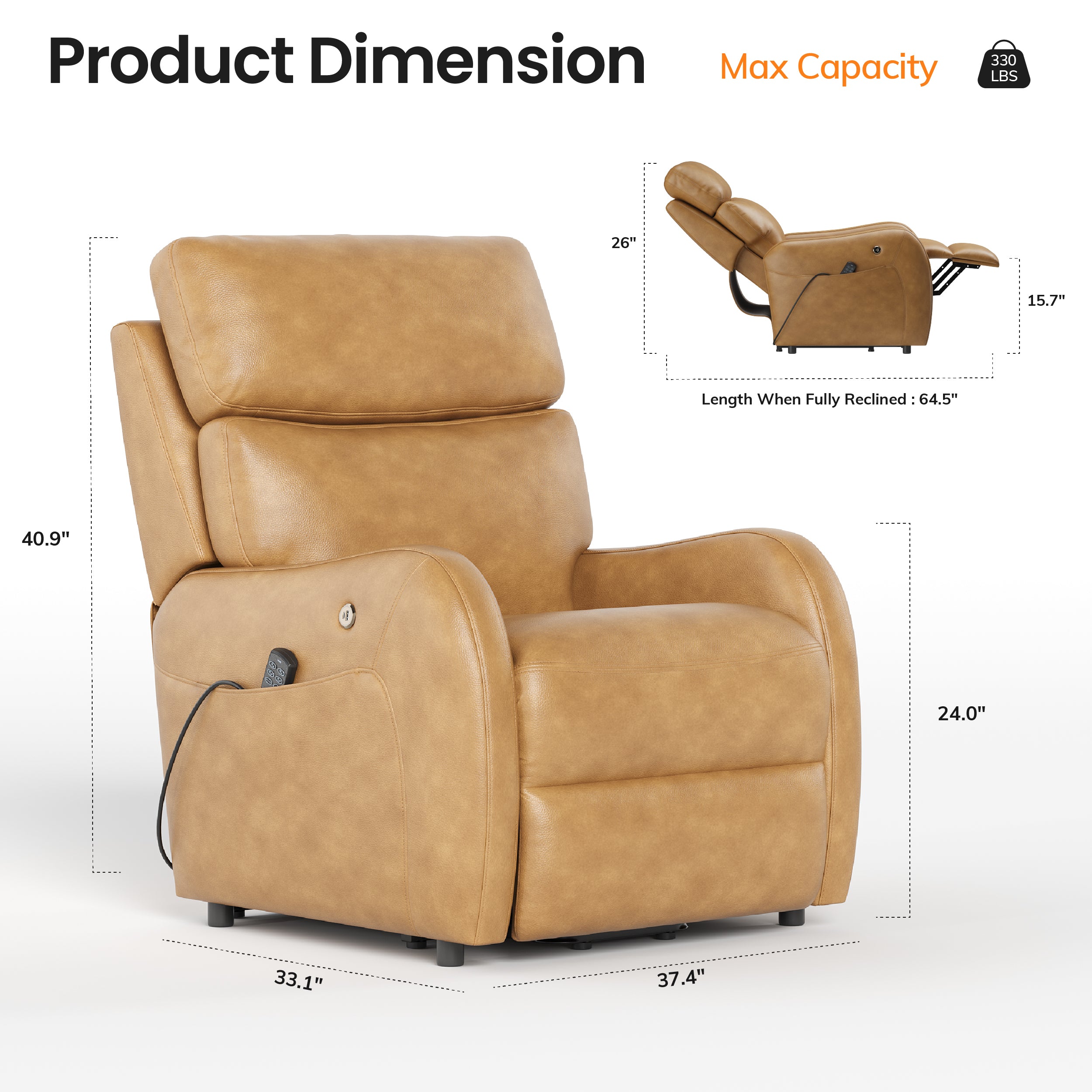 COLAMY ASCEND 8-point Massage Chair with Dual Heating System