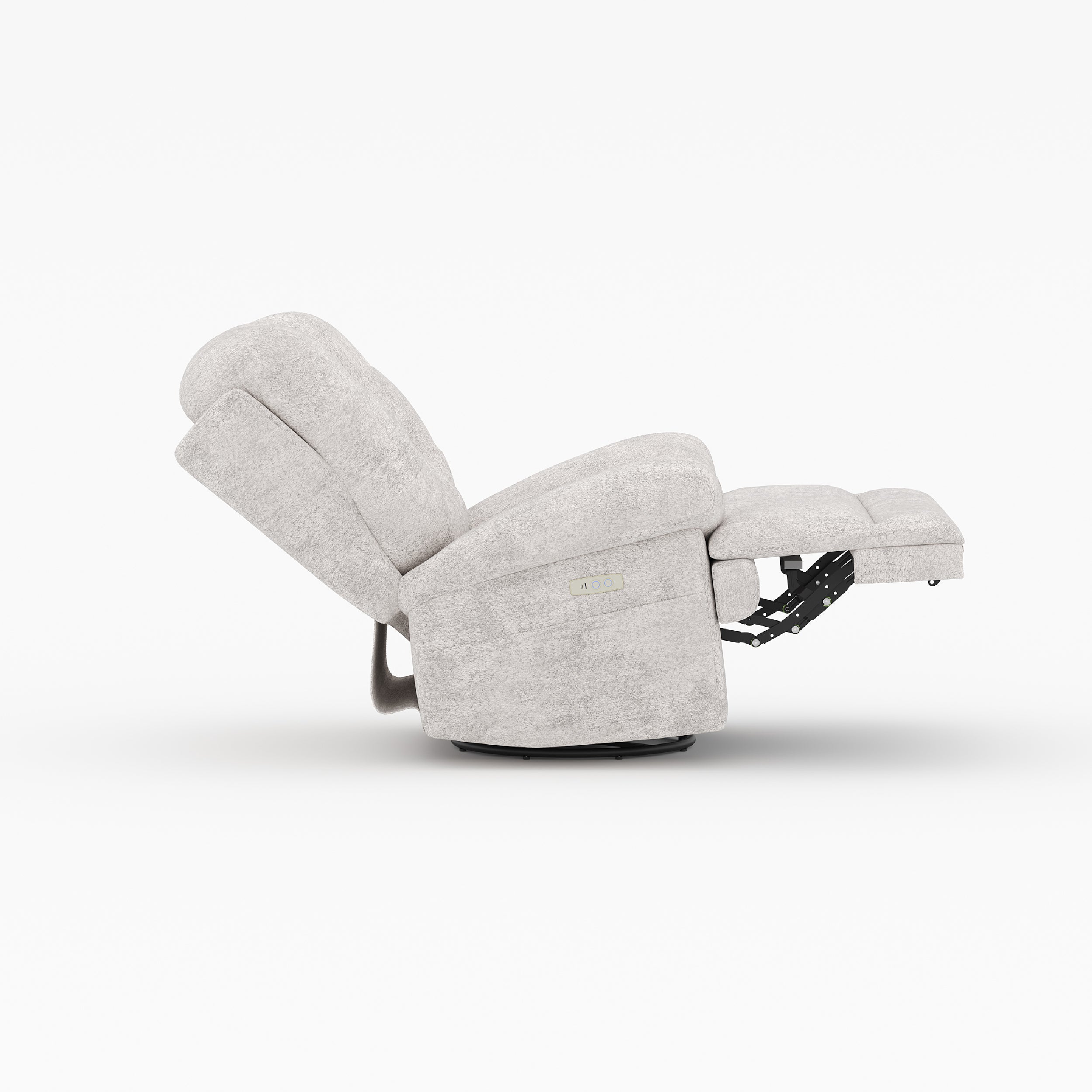 COLAMY FLOREN Plush-Power Swivel Recliner