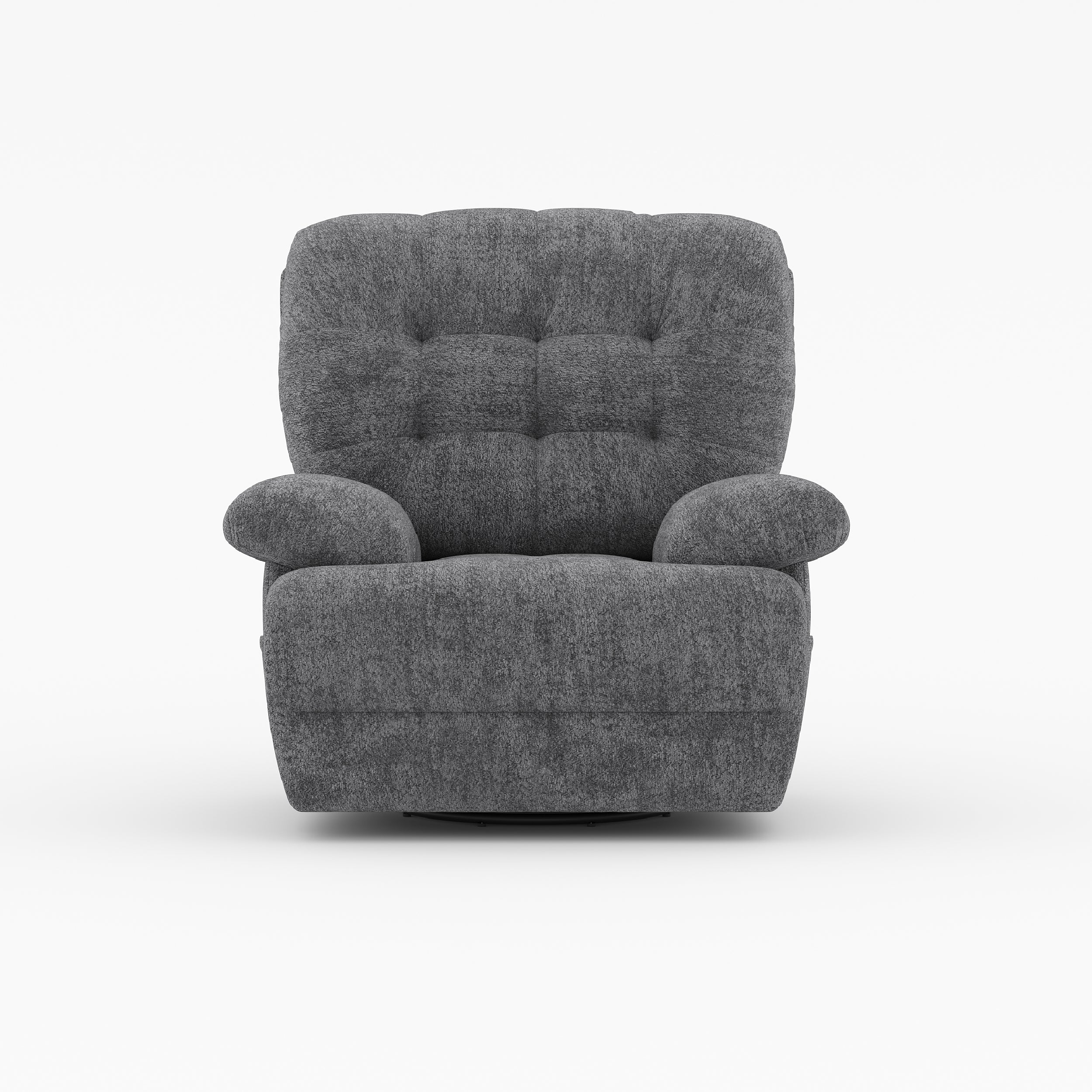 COLAMY FLOREN Plush-Power Swivel Recliner