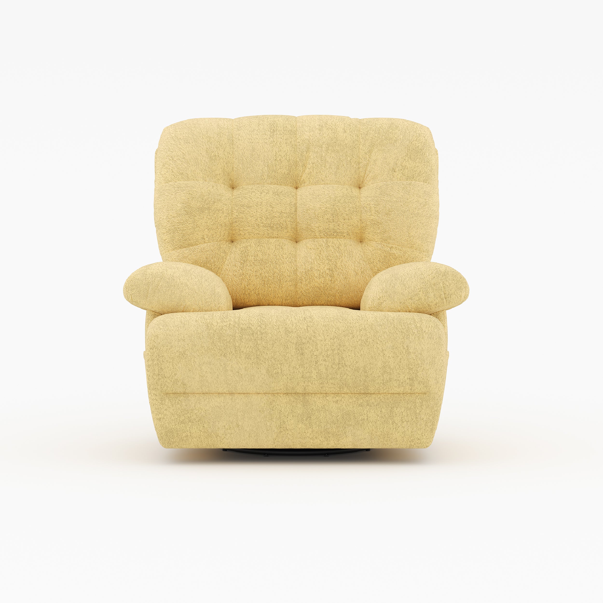 COLAMY FLOREN Plush-Power Swivel Recliner