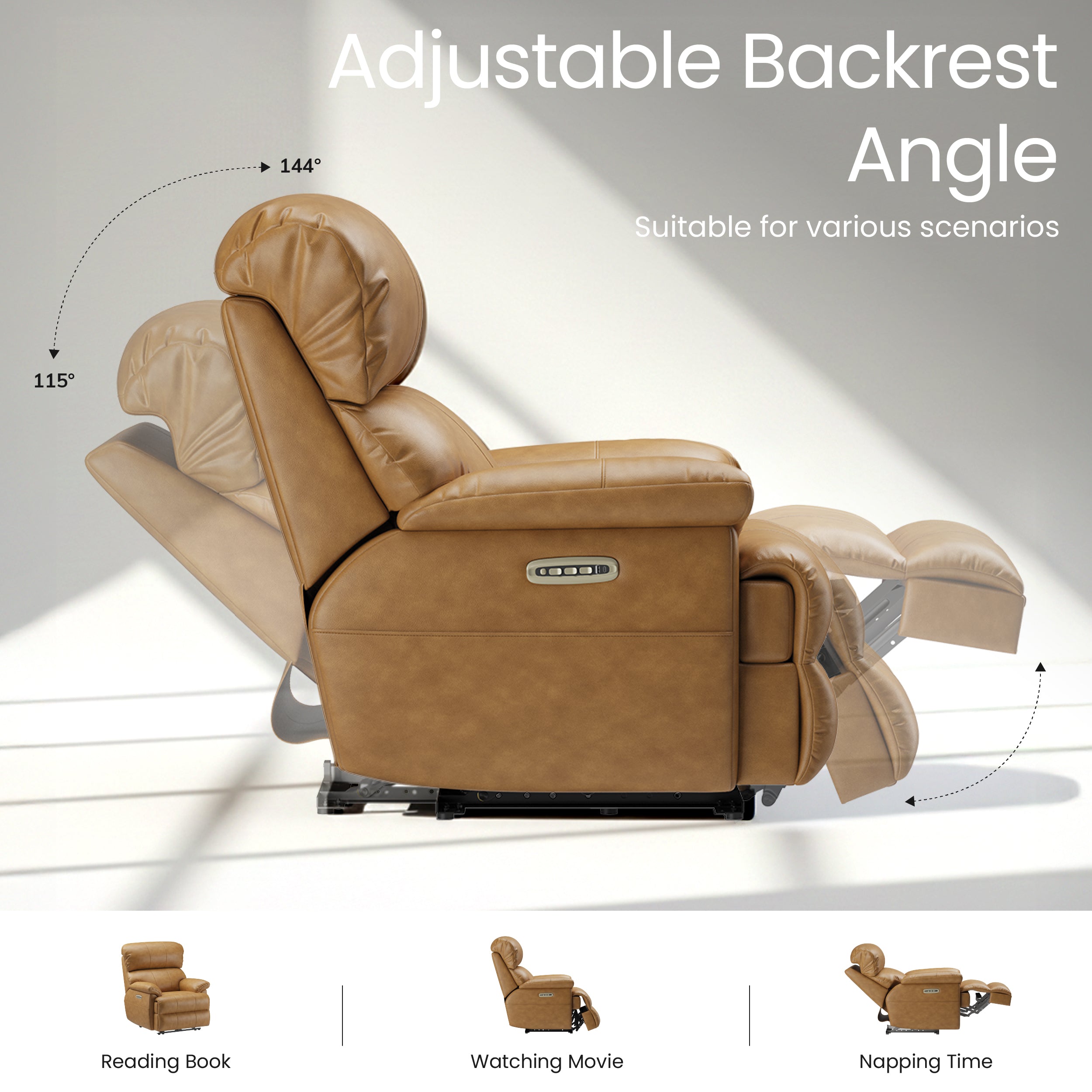 COLAMY FLEX Full-Power Adjustable Recliner