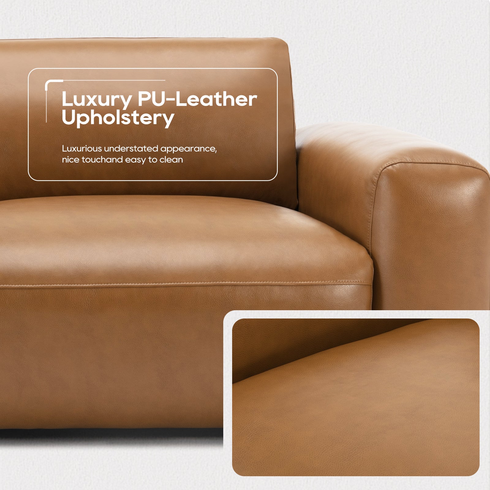 COLAMY MONDO Modern Minimalist Sofa