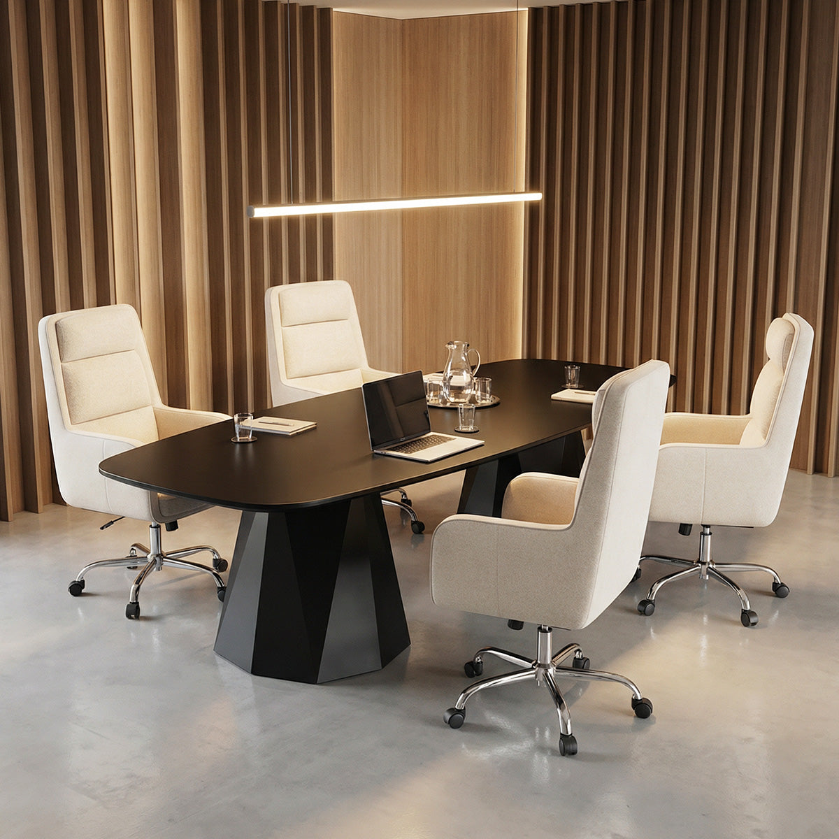 COLAMY COCOON High-Load Cloud Comfort Swivel Office Chair for Home & Beyond