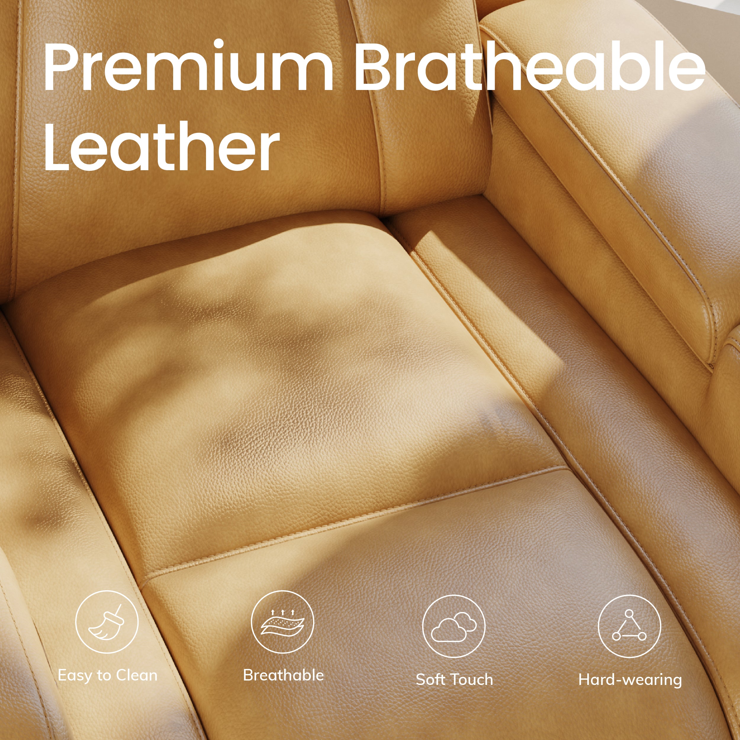 COLAMY SERENO Full-Power Adjustable Recliner