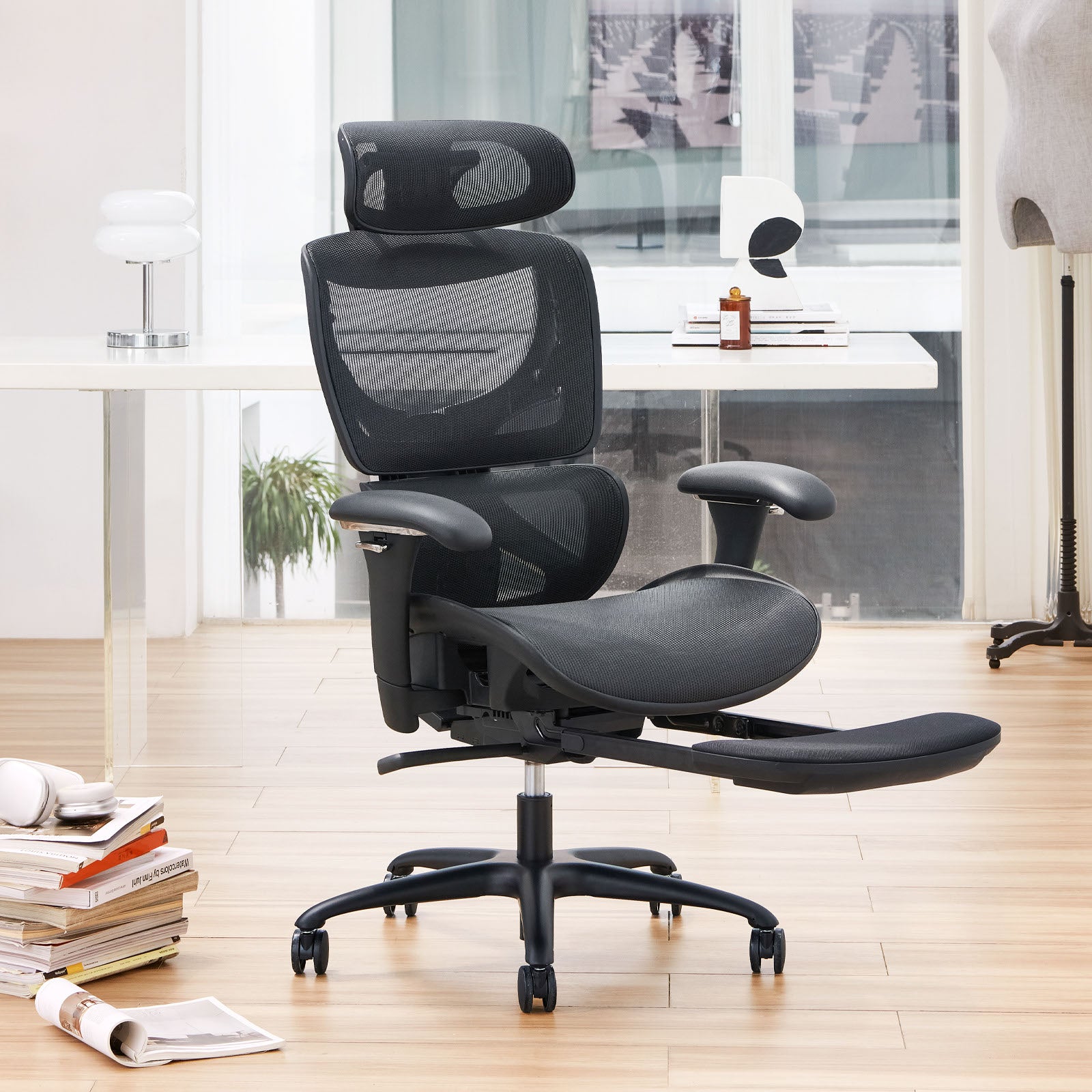 COLAMY AERIX Futuristic Mesh Ergonomic Office Chair