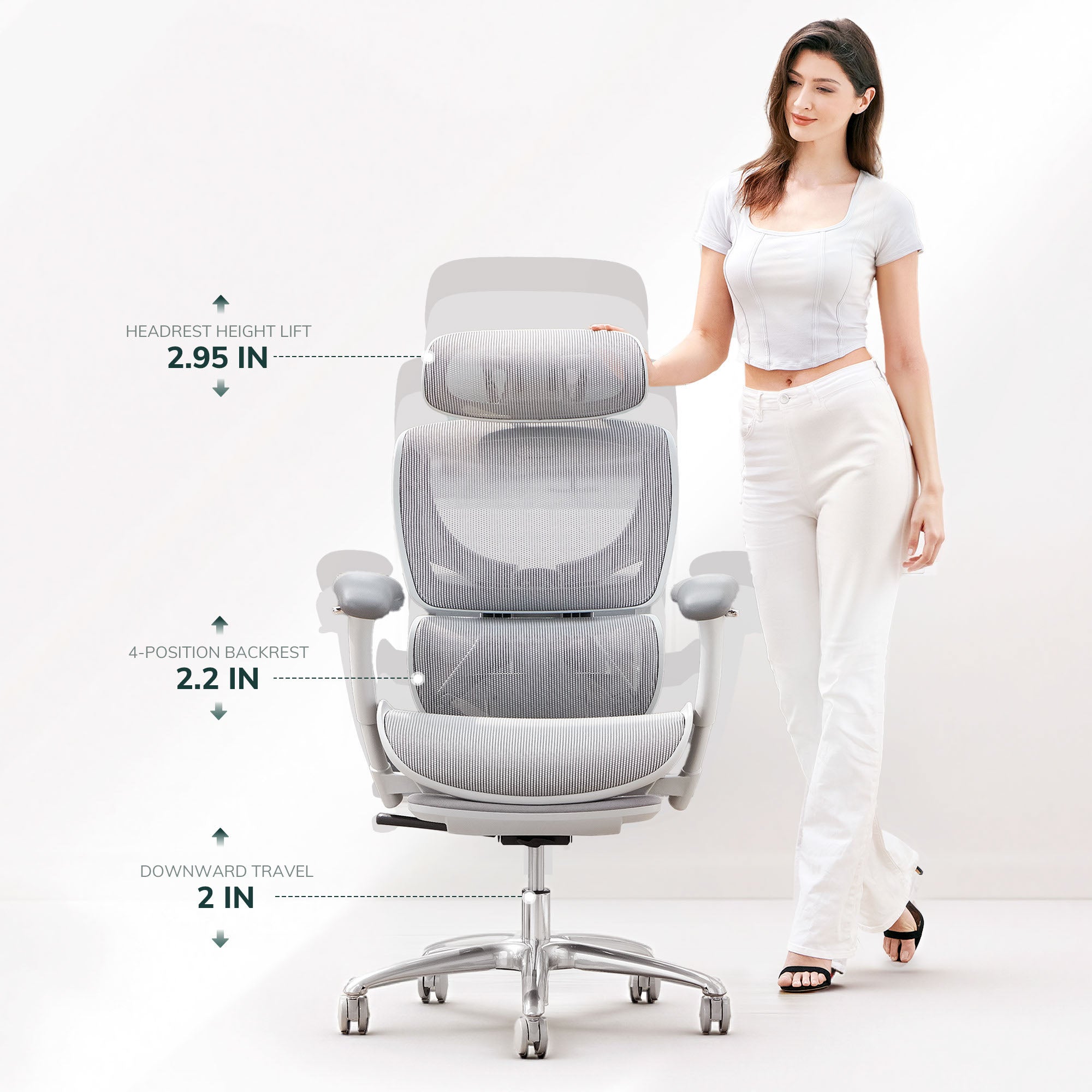 COLAMY AERIX Futuristic Ergonomic Office Chair