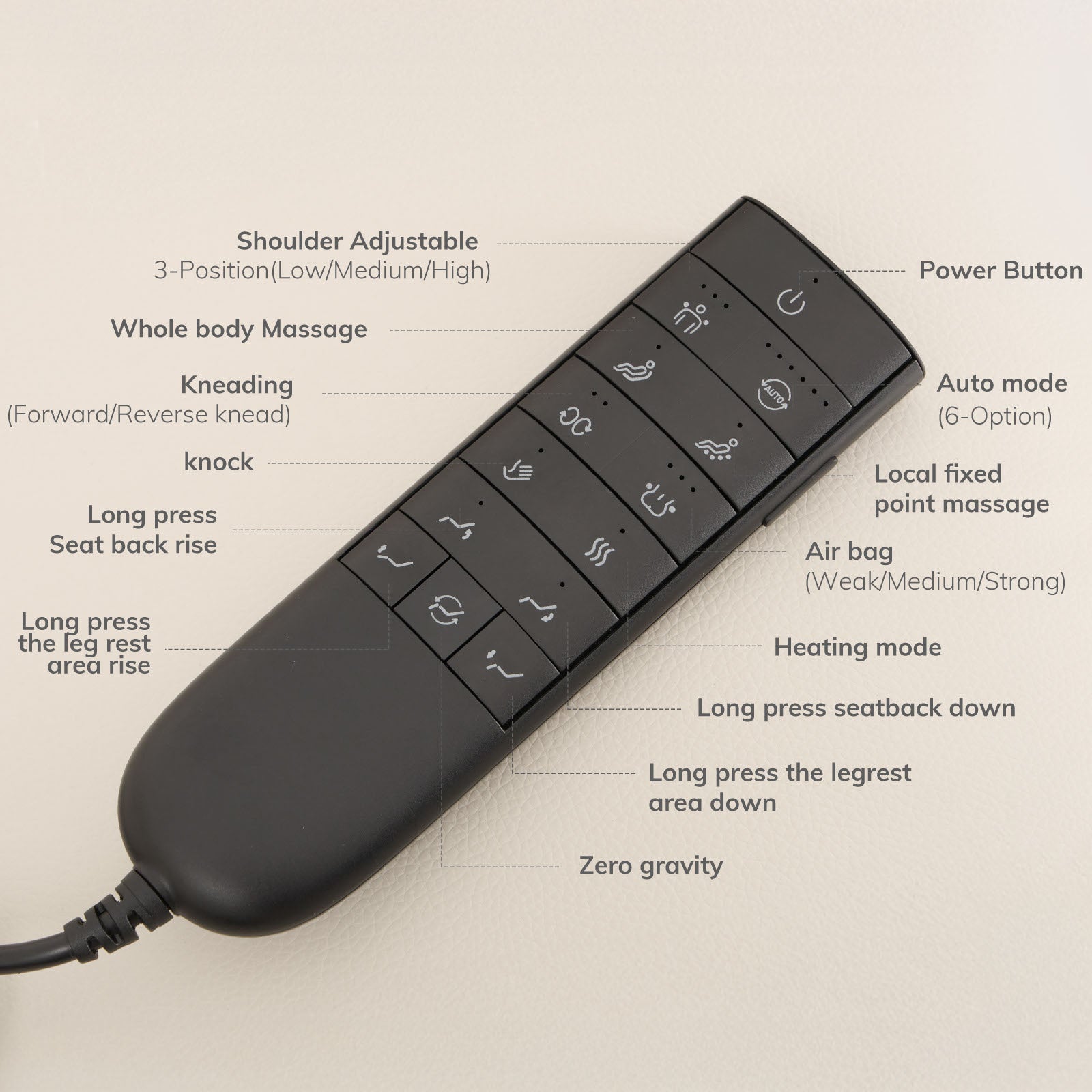 COLAMY ELOVA Contemporary Smart Massage Chair