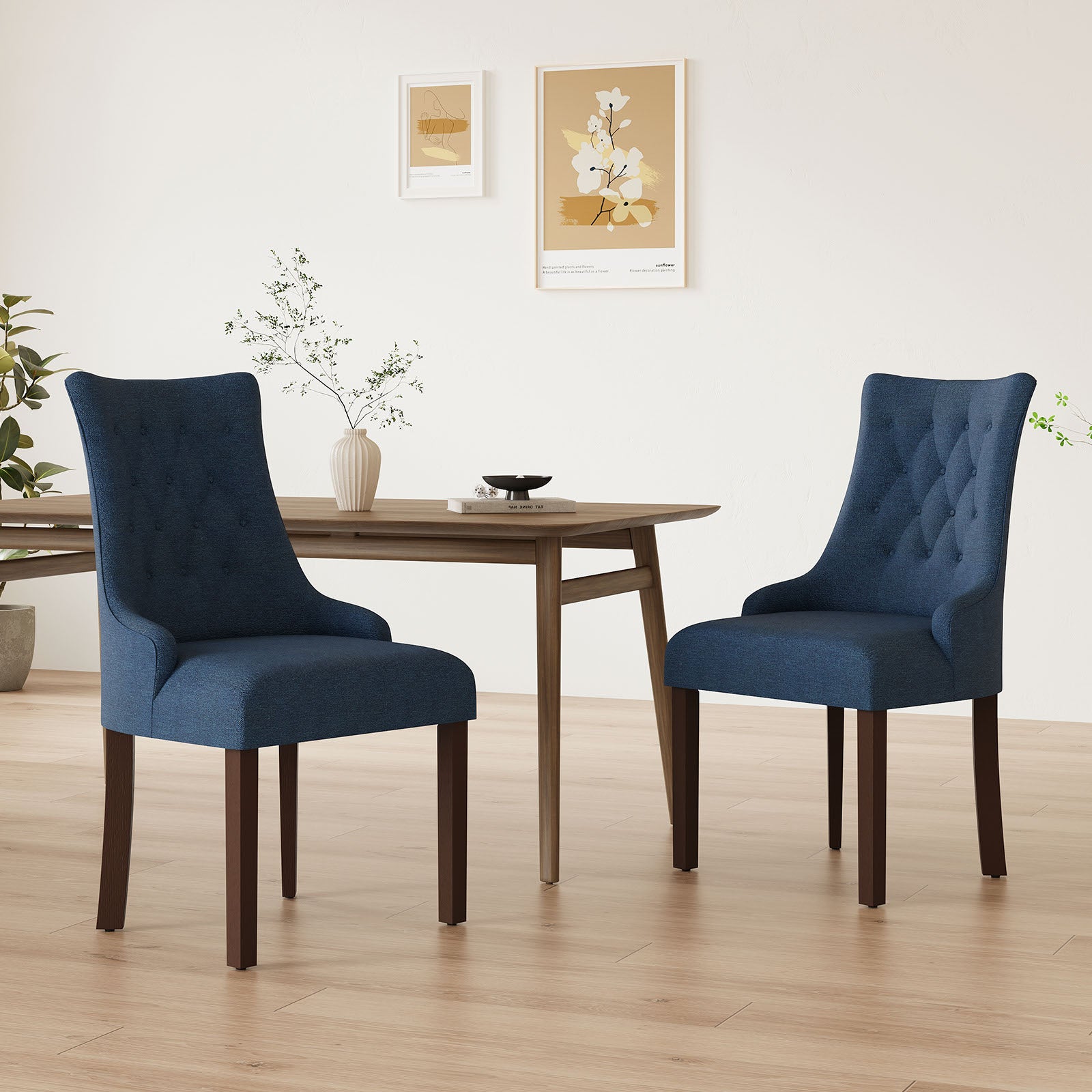 COLAMY SELENE Classic Elegance Dining Chair
