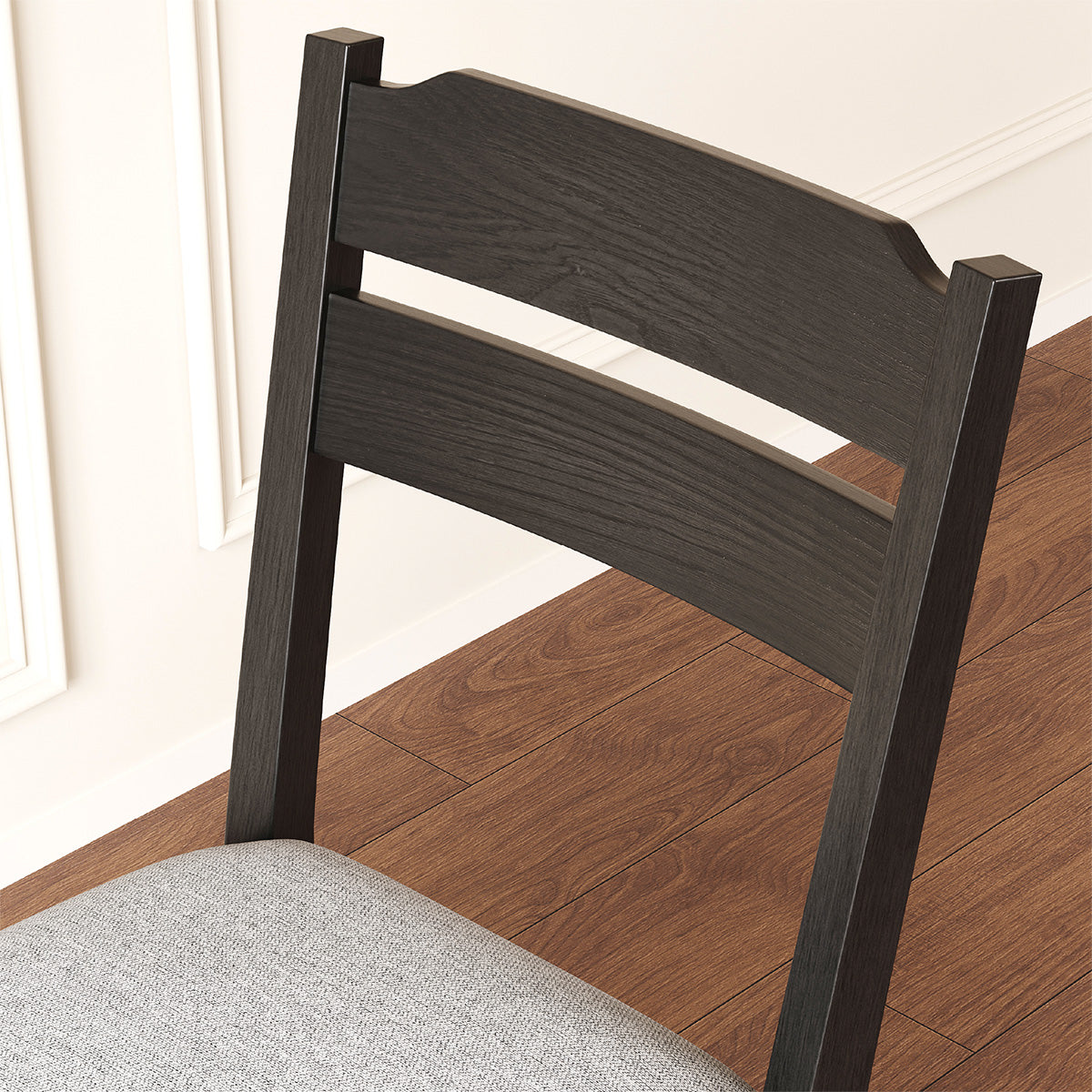 COLAMY ALVA Minimalist Bentwood Dining Chair