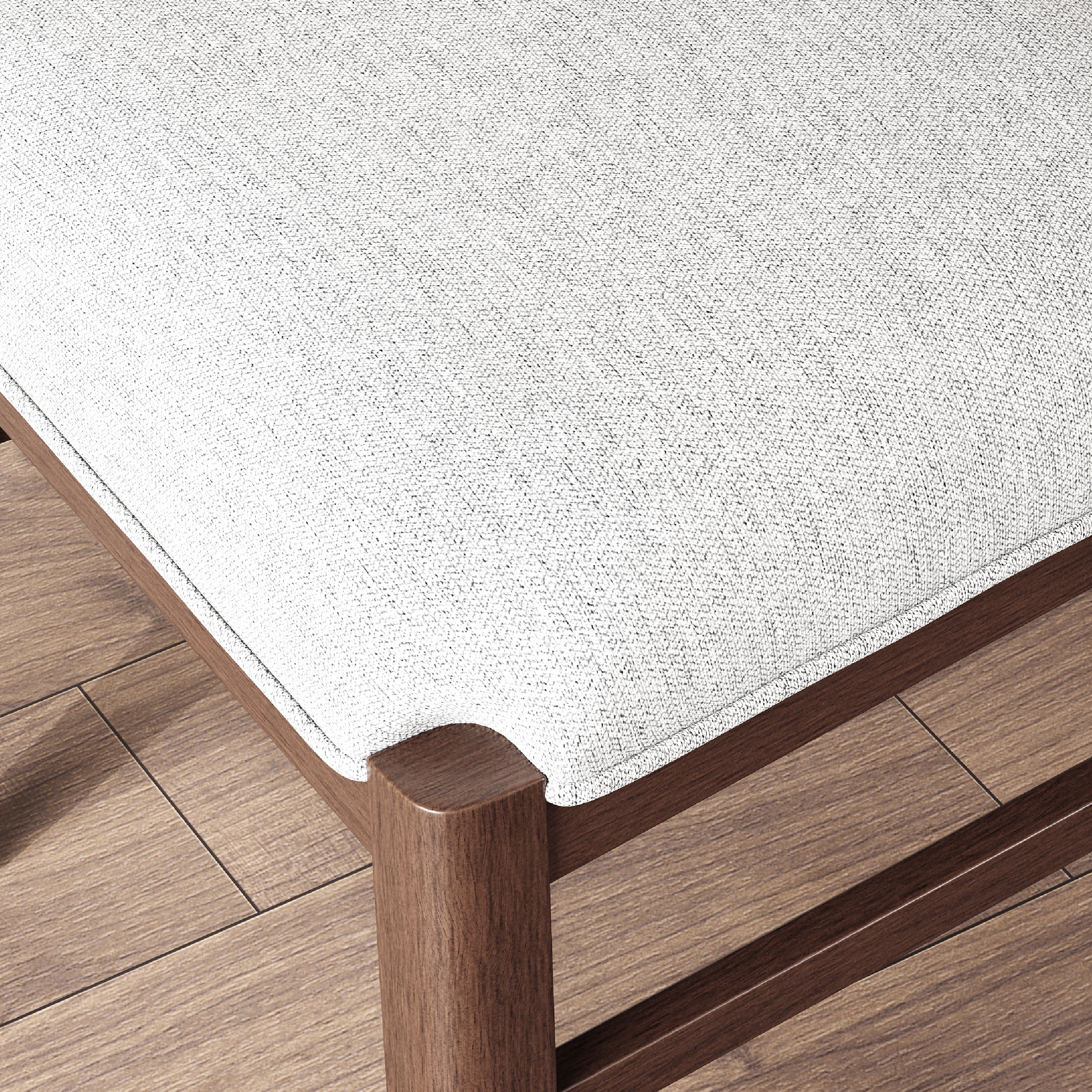 COLAMY ALVA Minimalist Bentwood Dining Chair