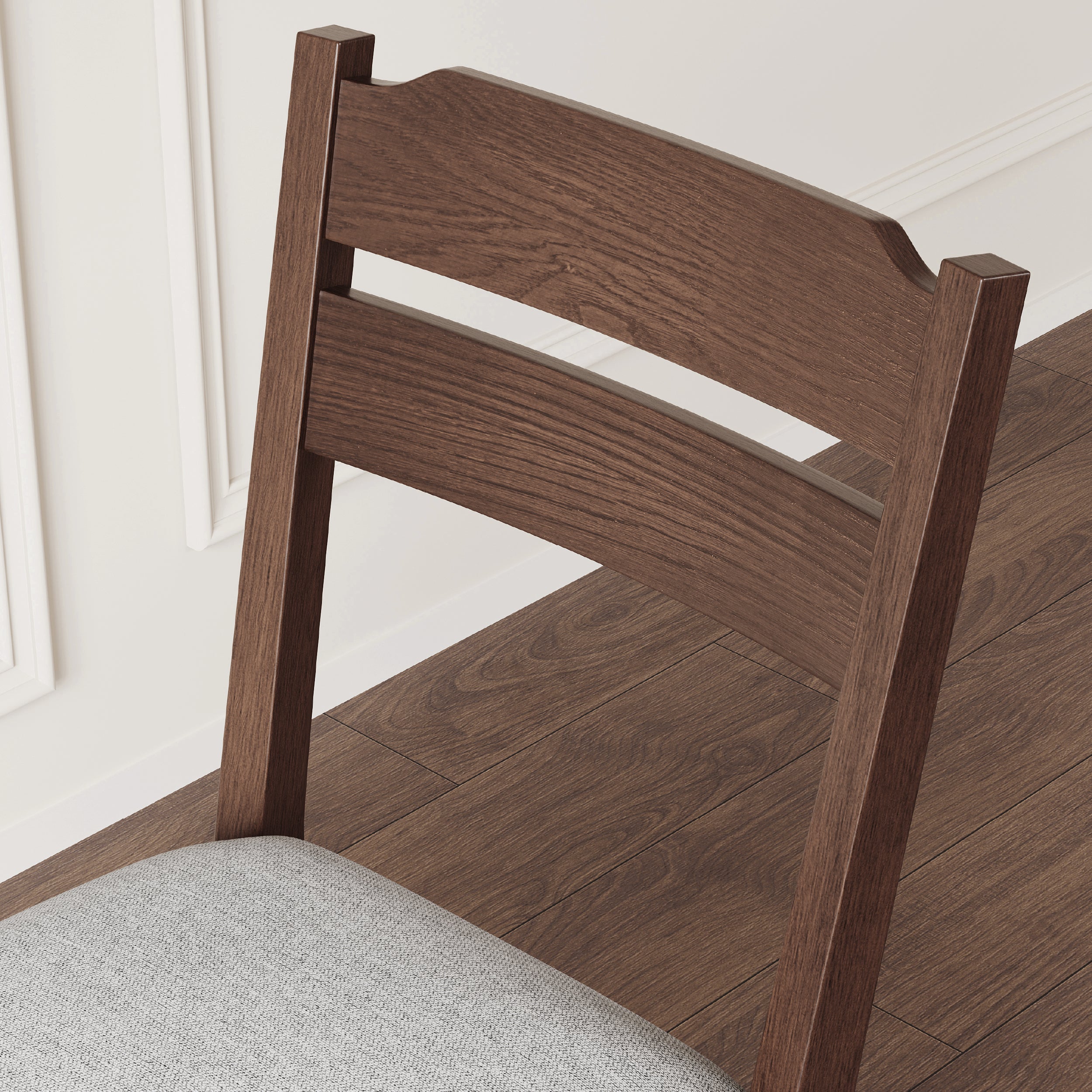 COLAMY ALVA Minimalist Bentwood Dining Chair
