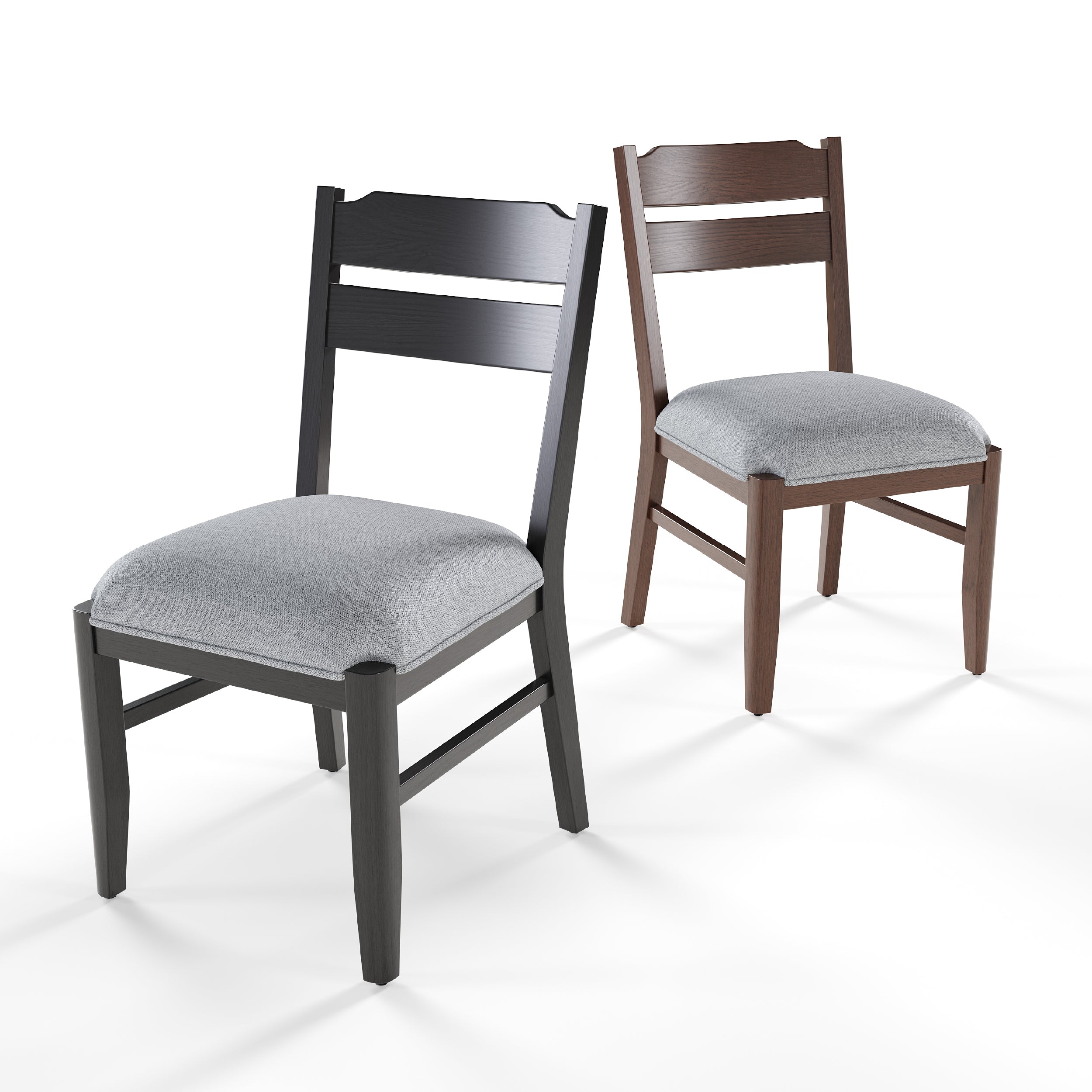 COLAMY ALVA Minimalist Bentwood Dining Chair