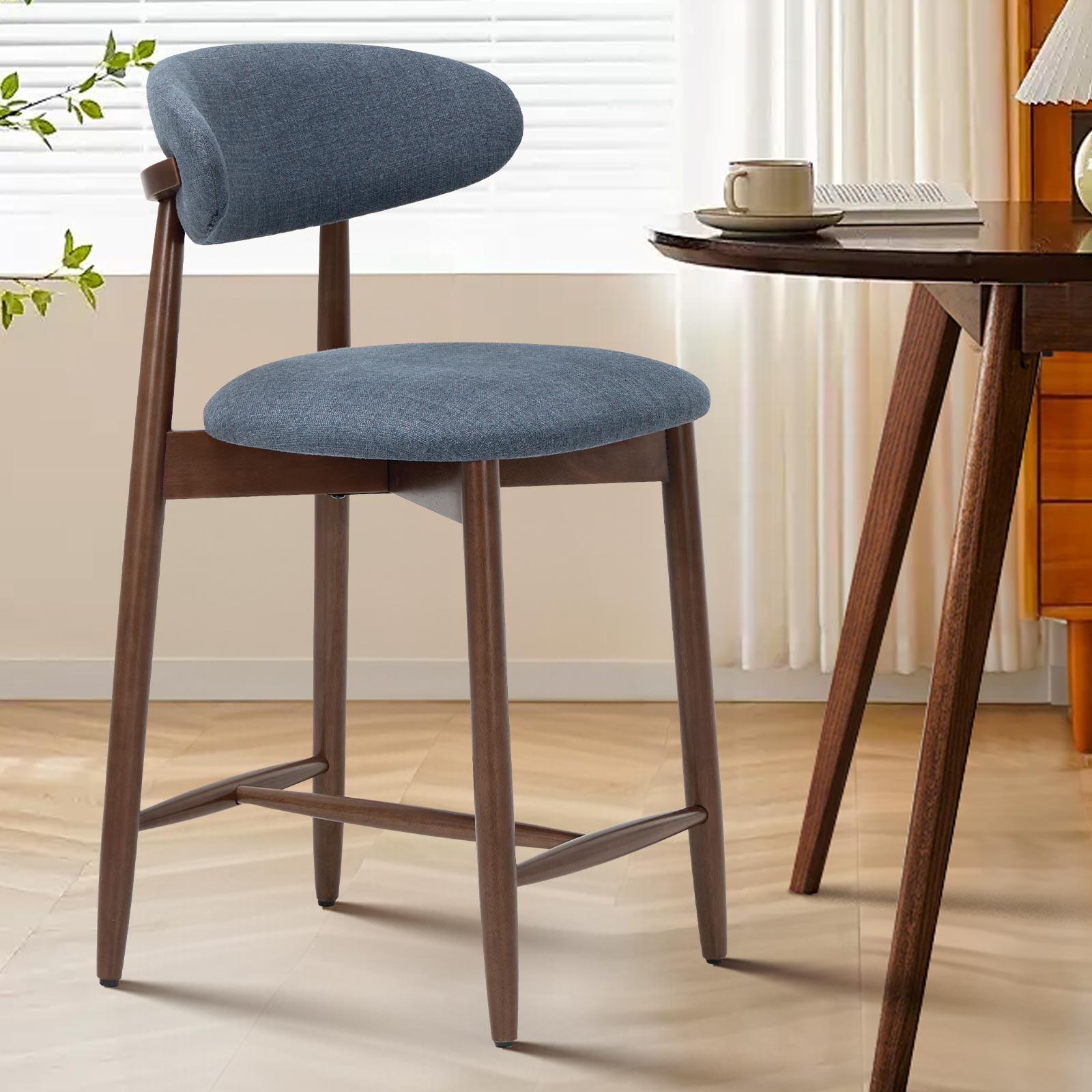 COLAMY ARLA Scandi Minimalist Dining Chair