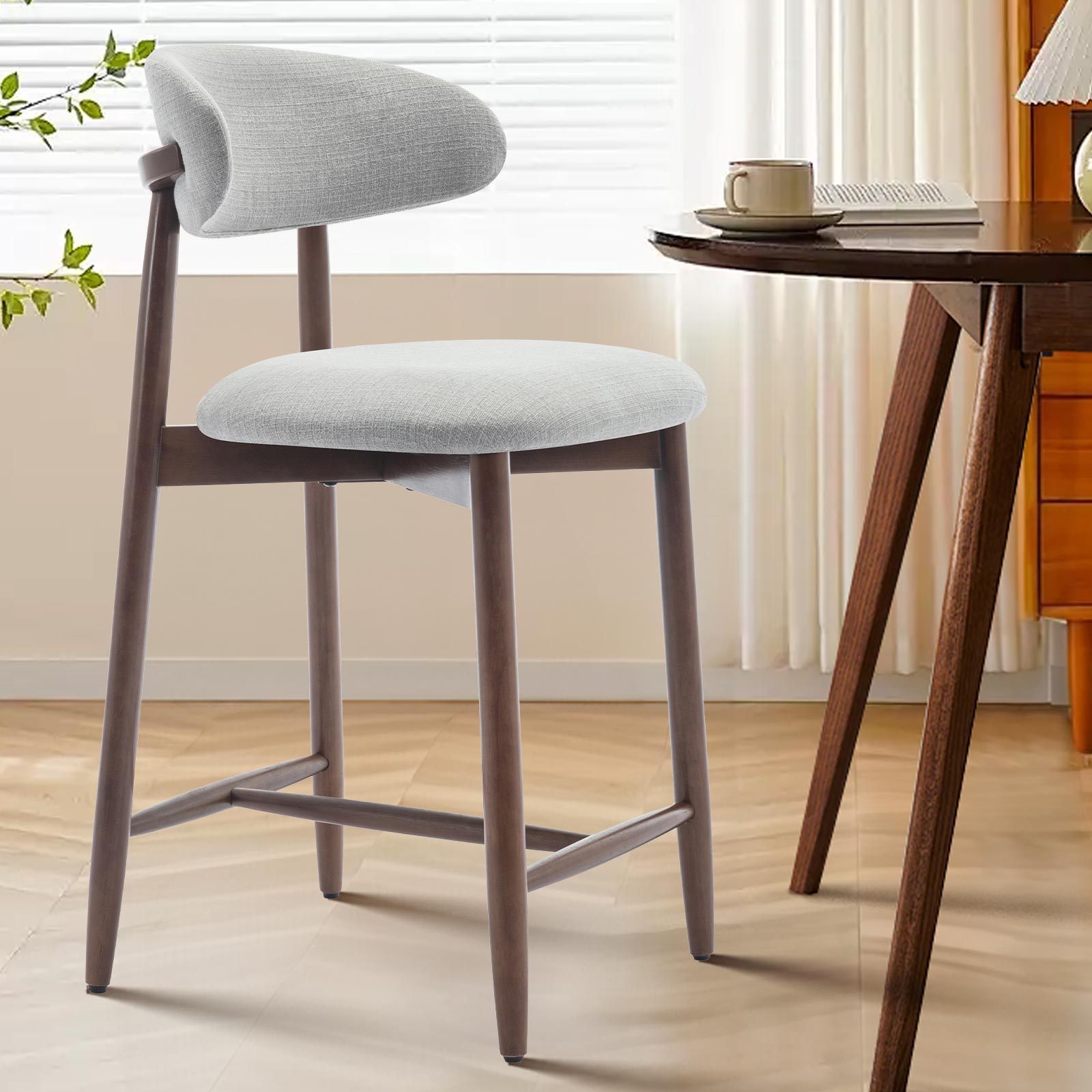 COLAMY ARLA Scandi Minimalist Dining Chair