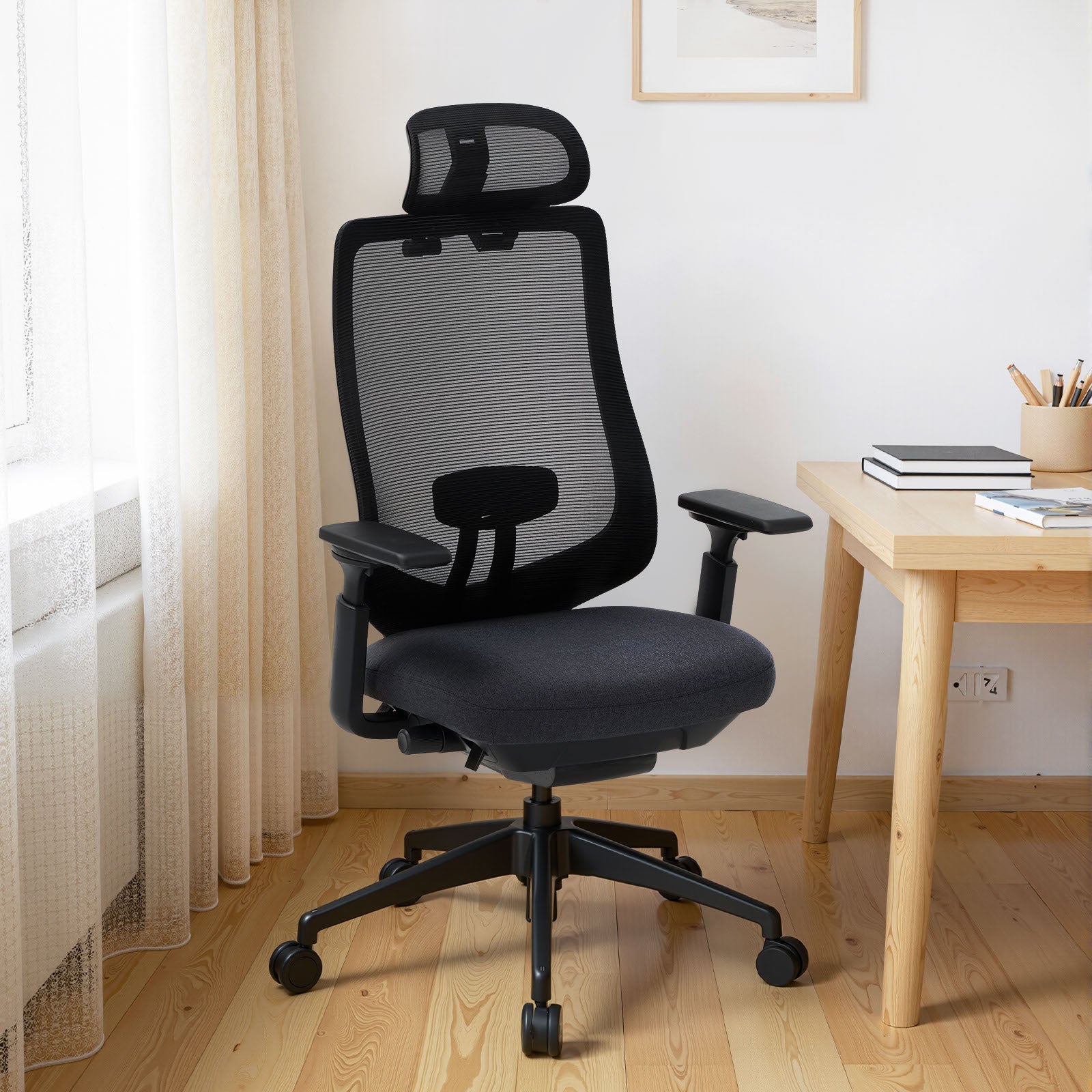 COLAMY ATLAS-01 Executive Mesh Ergonomic Office Chair | BIFMA Certified