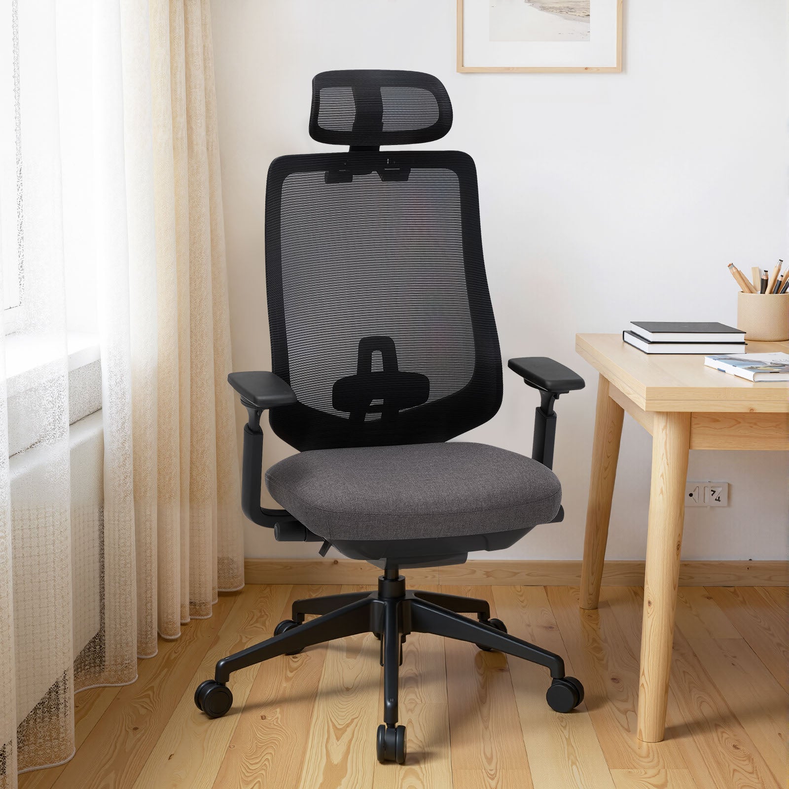 COLAMY ATLAS-01 Executive Mesh Ergonomic Office Chair | BIFMA Certified