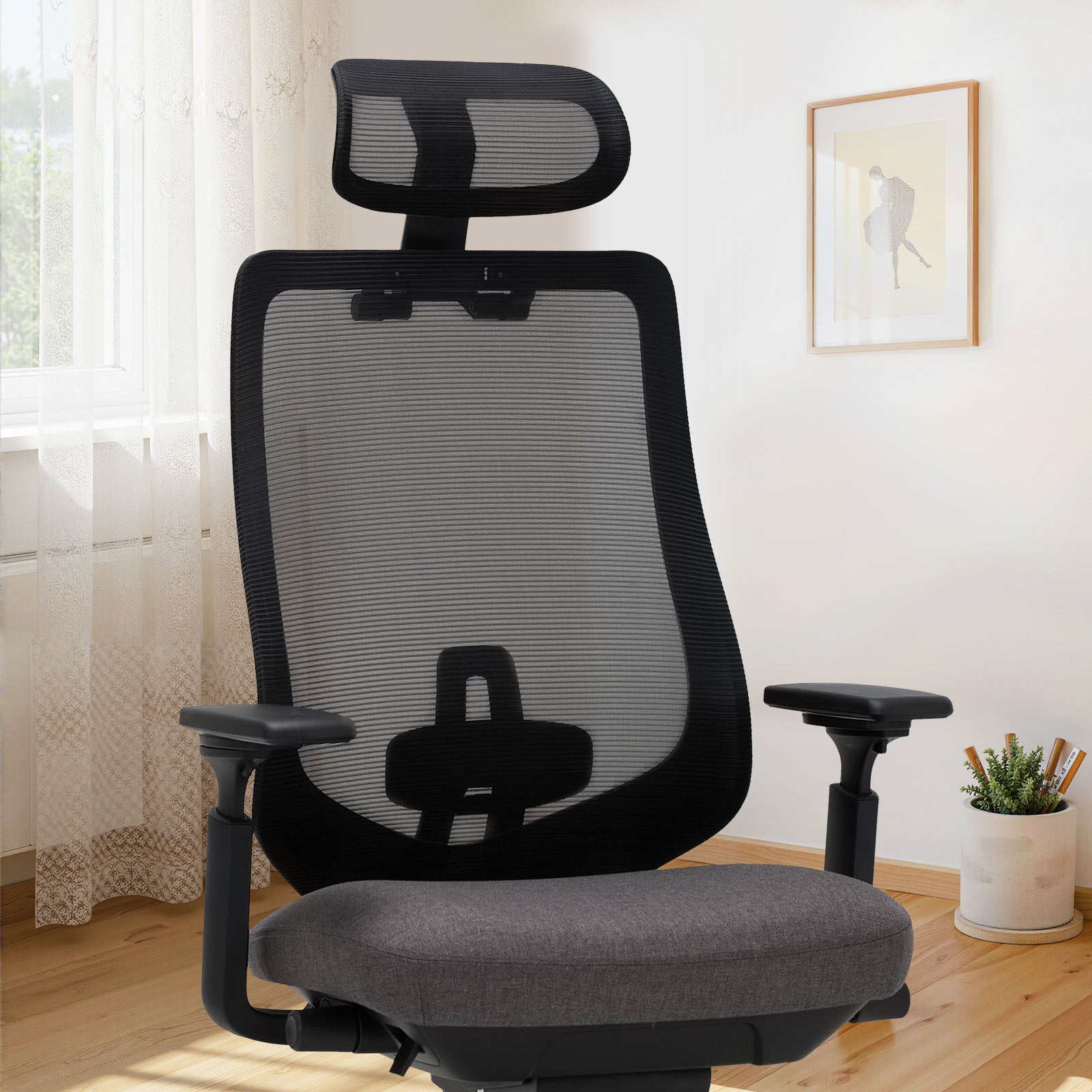 COLAMY ATLAS-01 Executive Mesh Ergonomic Office Chair | BIFMA Certified