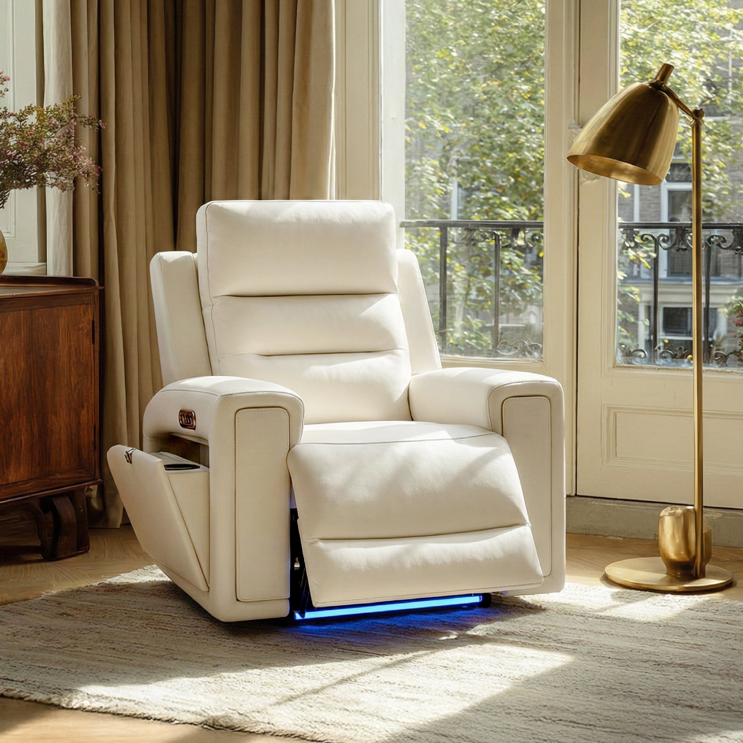 COLAMY AURA Power Recliner with Ambient Lighting