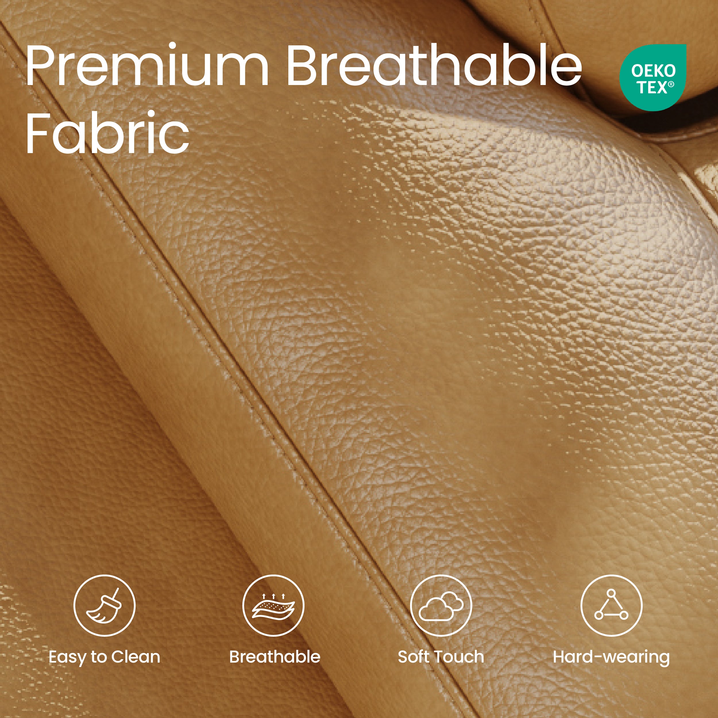 COLAMY AURA Power Recliner with Ambient Lighting