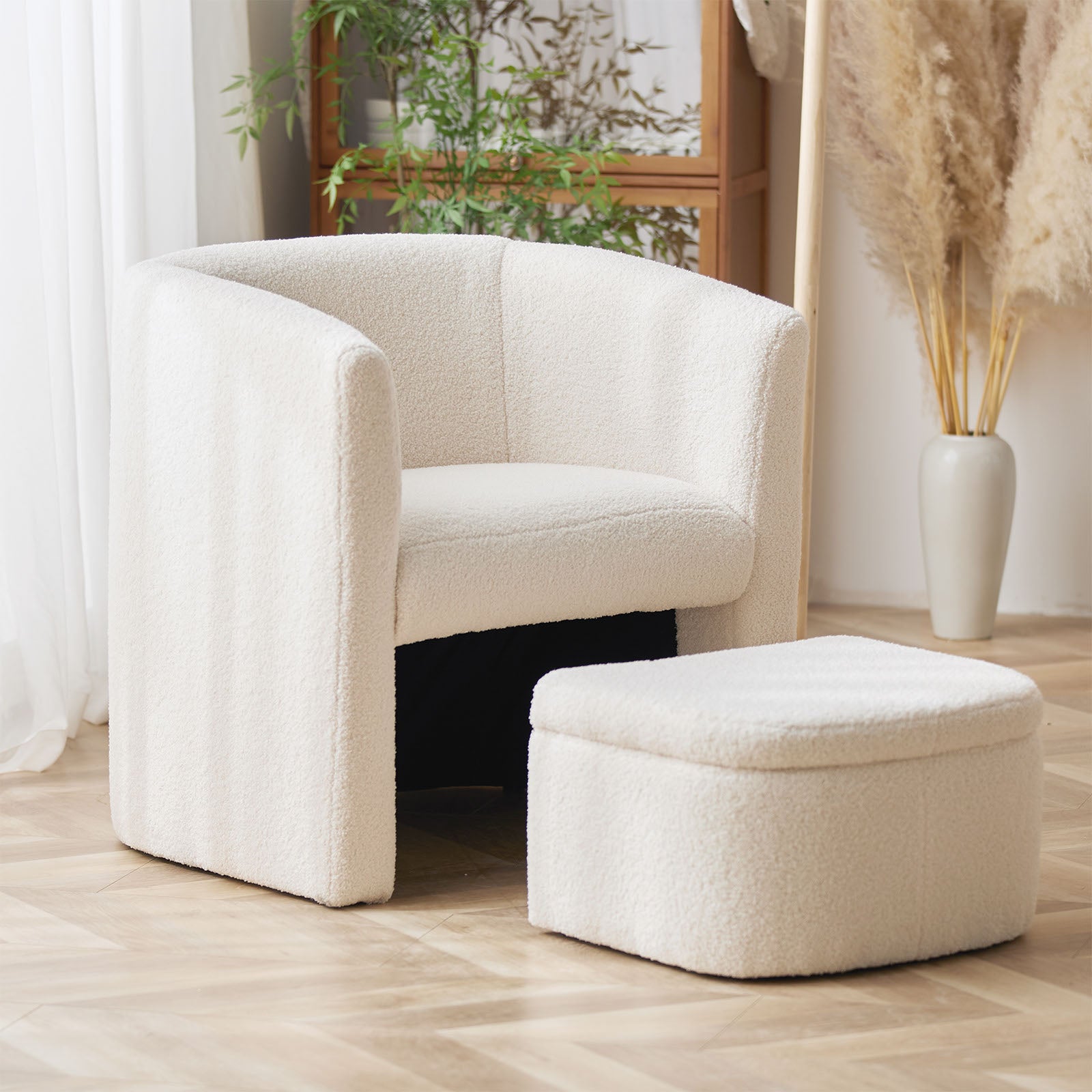 COLAMY NUIA Contemporary Minimalist Accent Chair