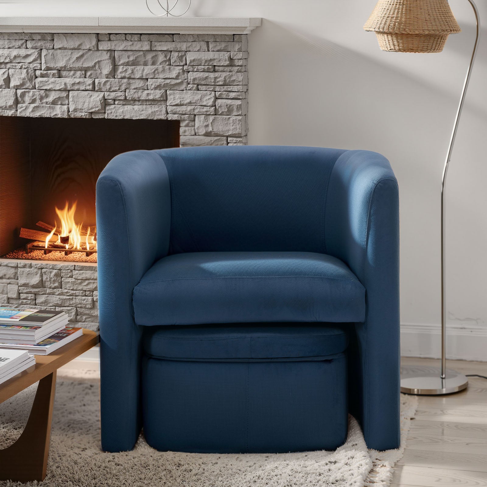 COLAMY NUIA Contemporary Minimalist Accent Chair