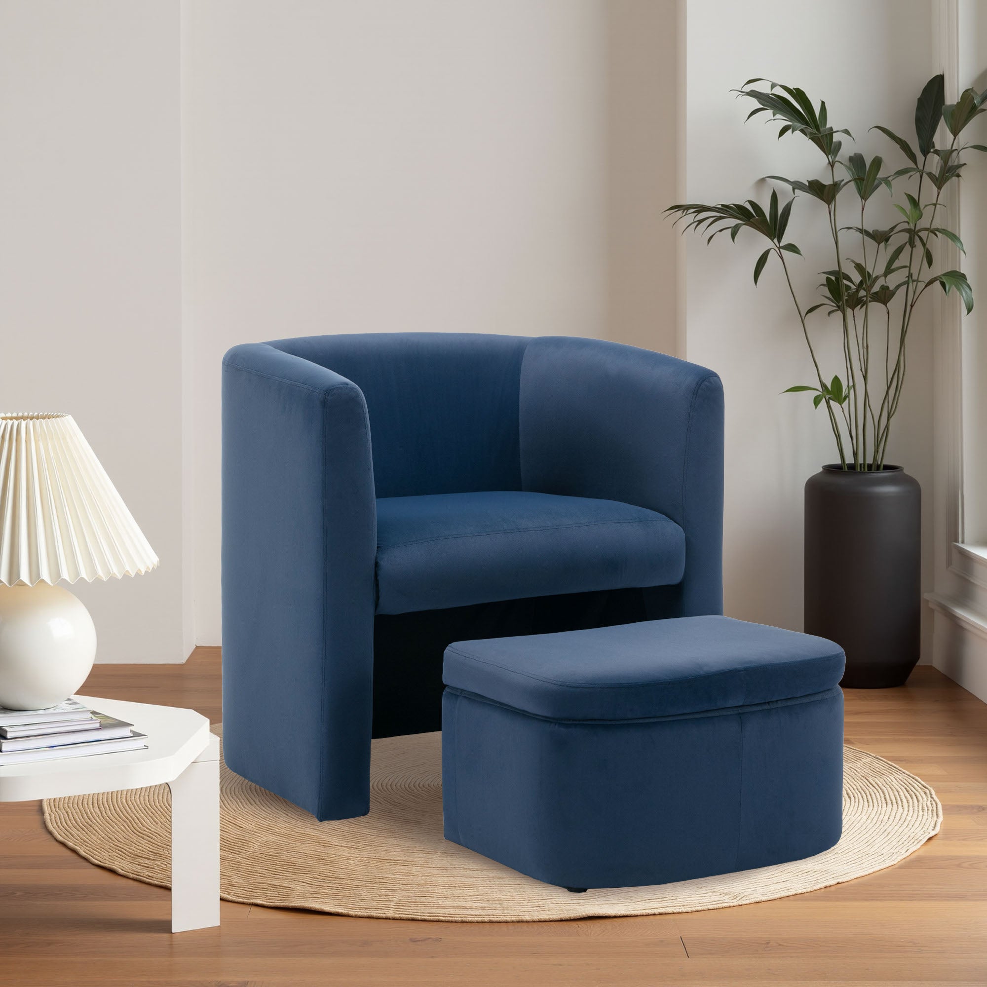 COLAMY NUIA Contemporary Minimalist Accent Chair