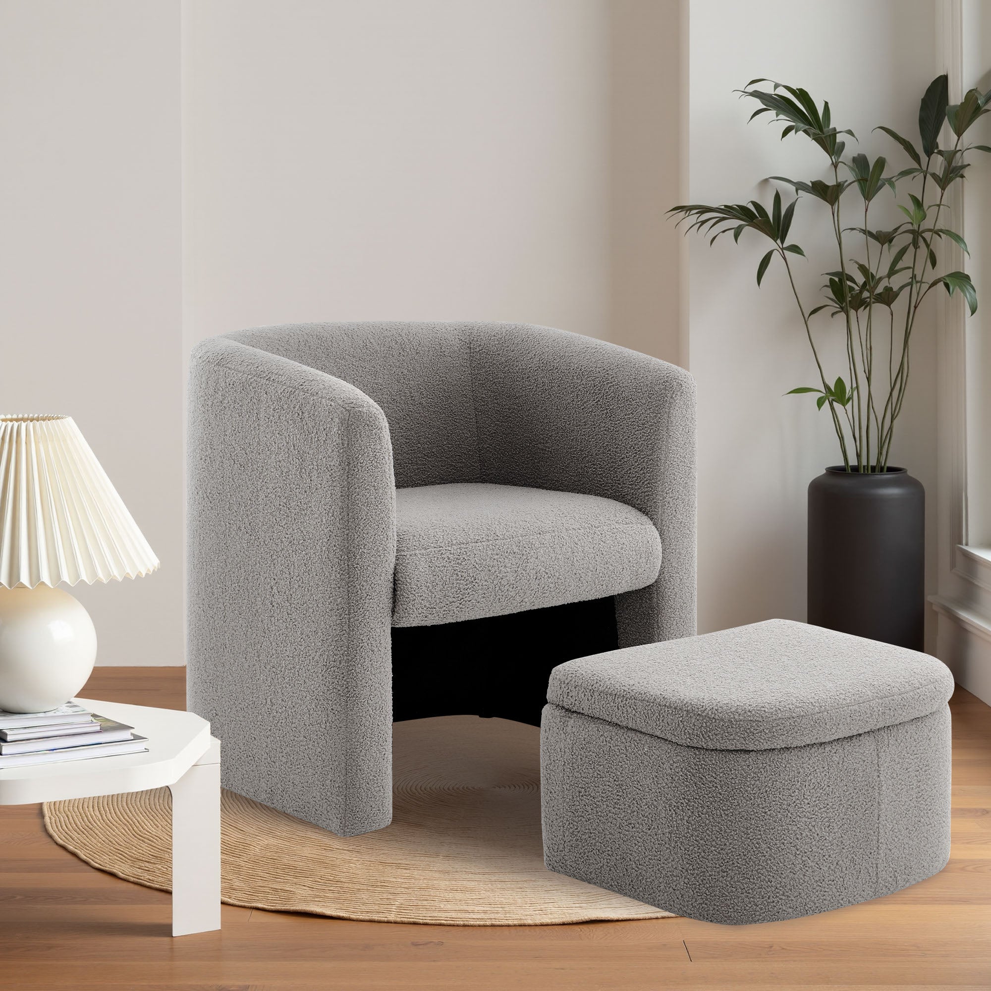 COLAMY NUIA Contemporary Minimalist Accent Chair