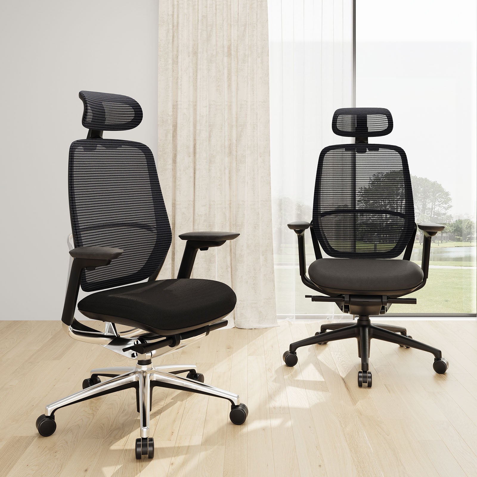 COLAMY HINA Modern Ergonomic Office Chair