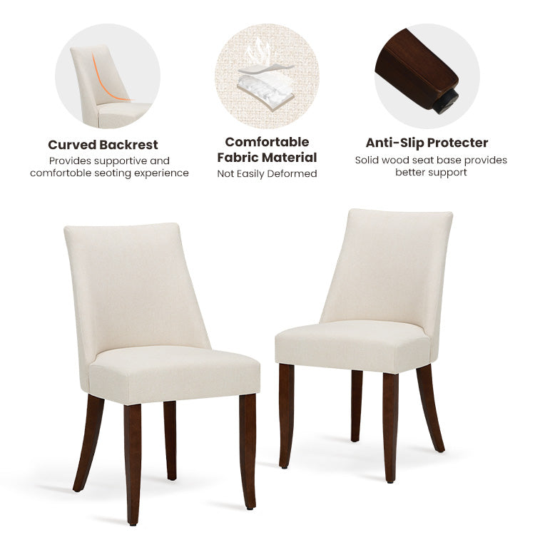 COLAMY KAVA Modern Casual Dining Chair
