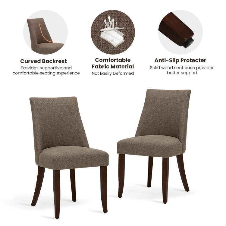 COLAMY KAVA Modern Casual Dining Chair