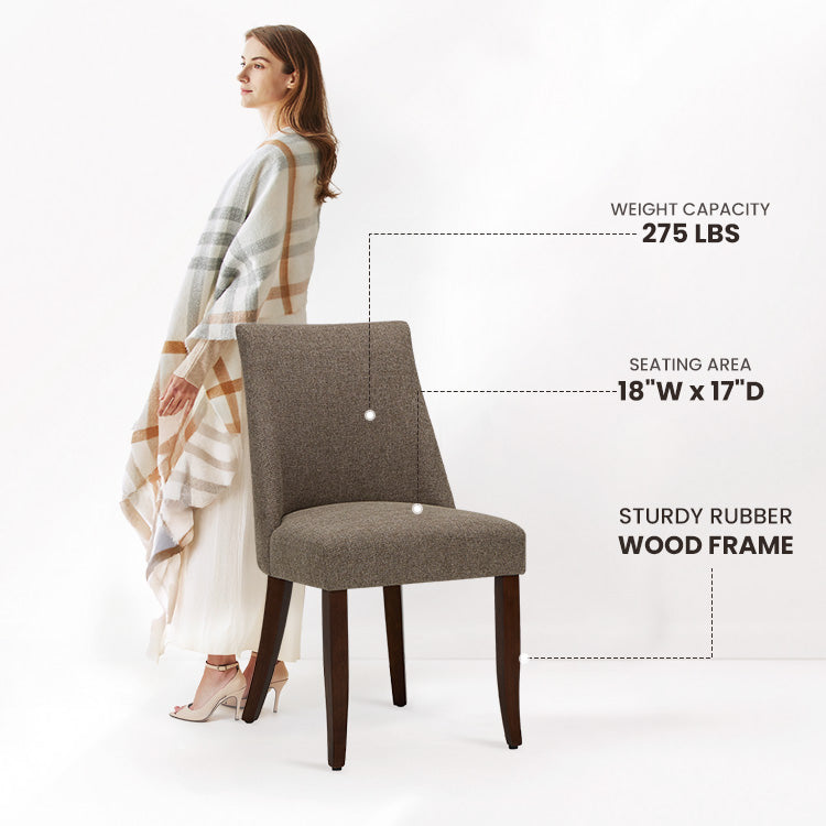 COLAMY KAVA Modern Casual Dining Chair