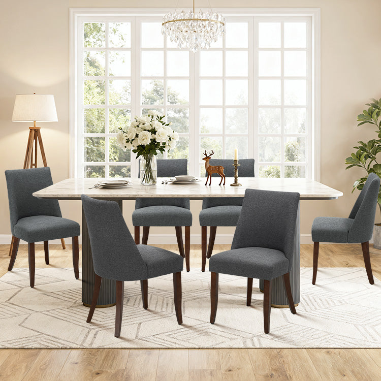 COLAMY KAVA Modern Casual Dining Chair