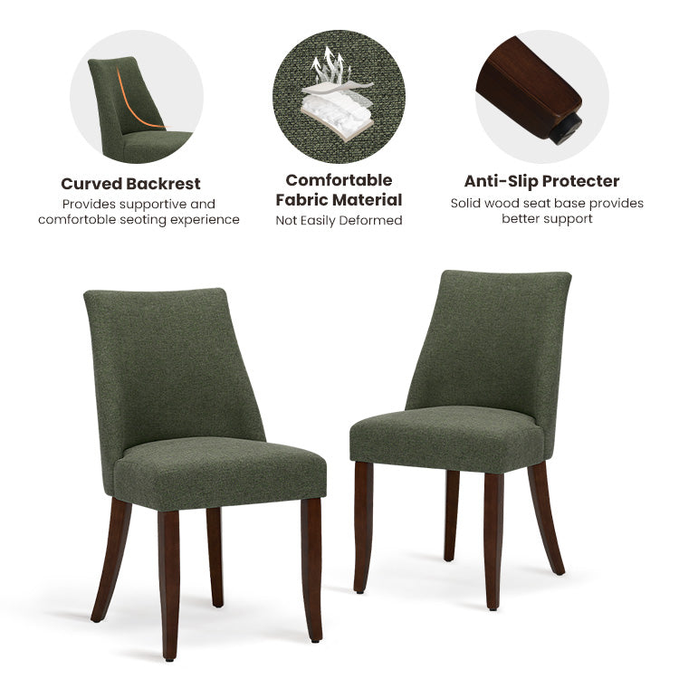 COLAMY KAVA Modern Casual Dining Chair