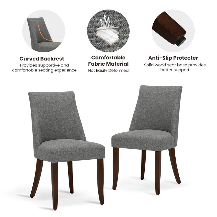 COLAMY KAVA Modern Casual Dining Chair