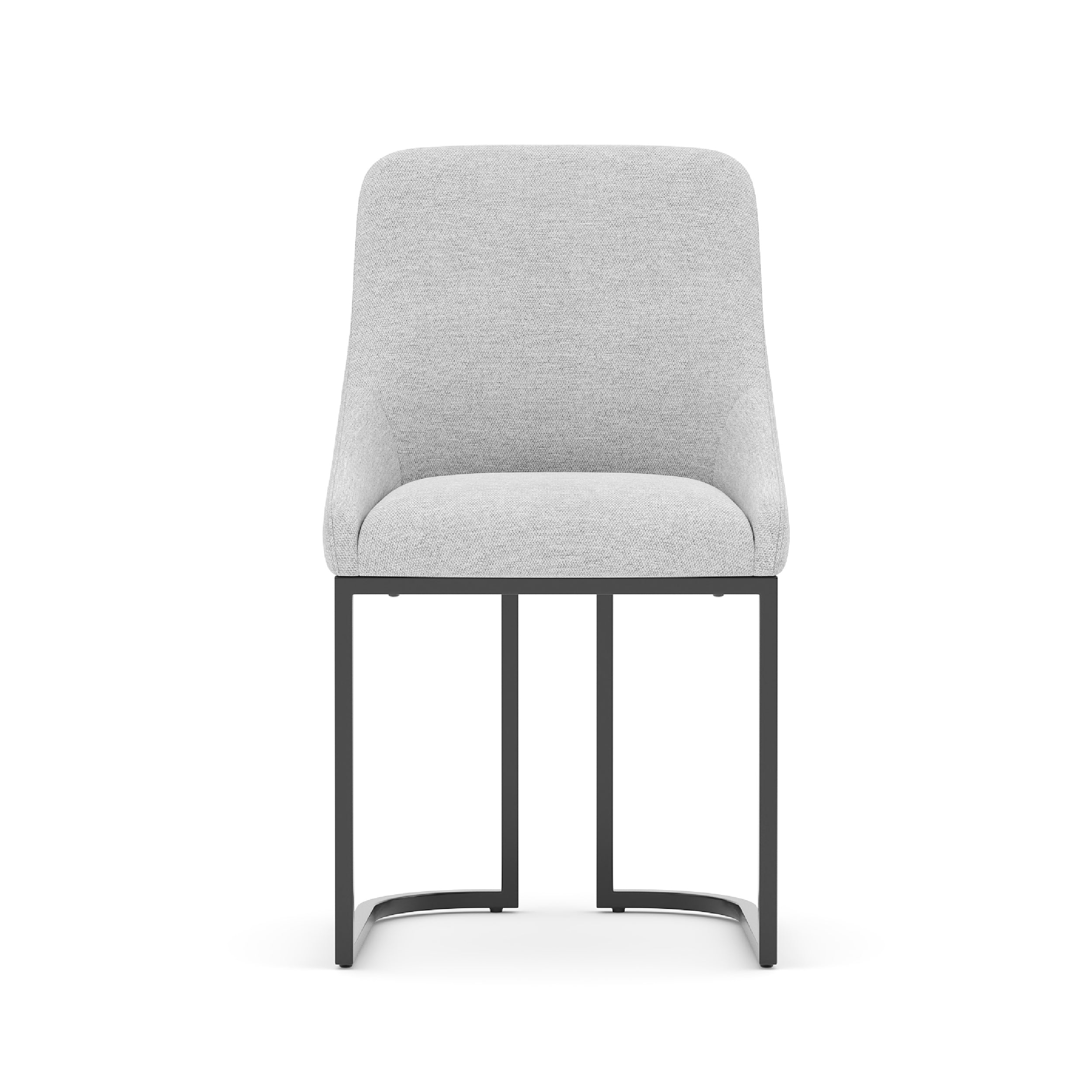 COLAMY LOFT Industrial U-Base Dining Chair