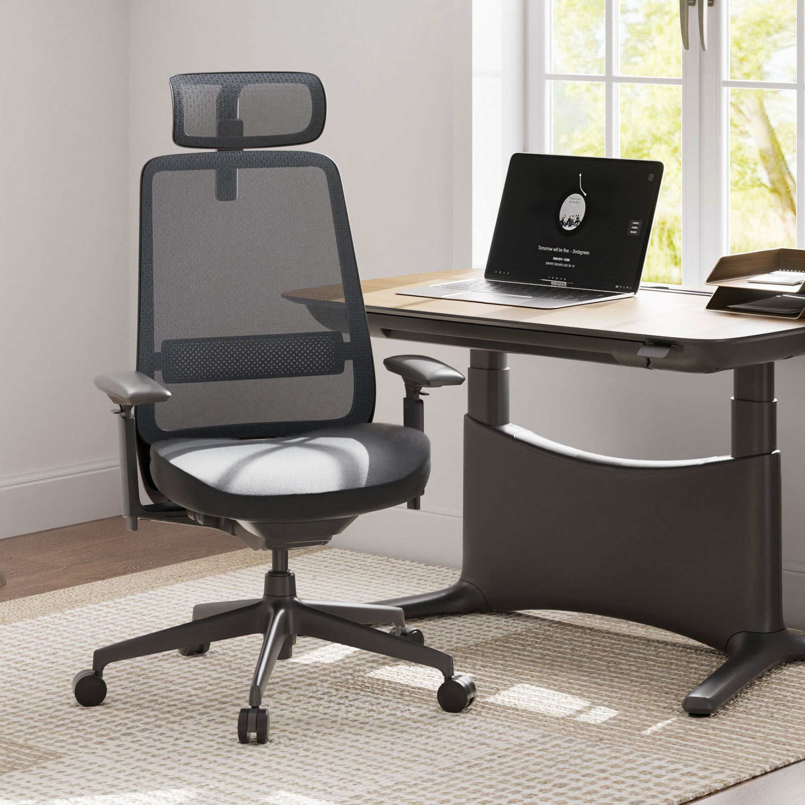 COLAMY VELIA Mesh Ergonomic Tech Office Chair