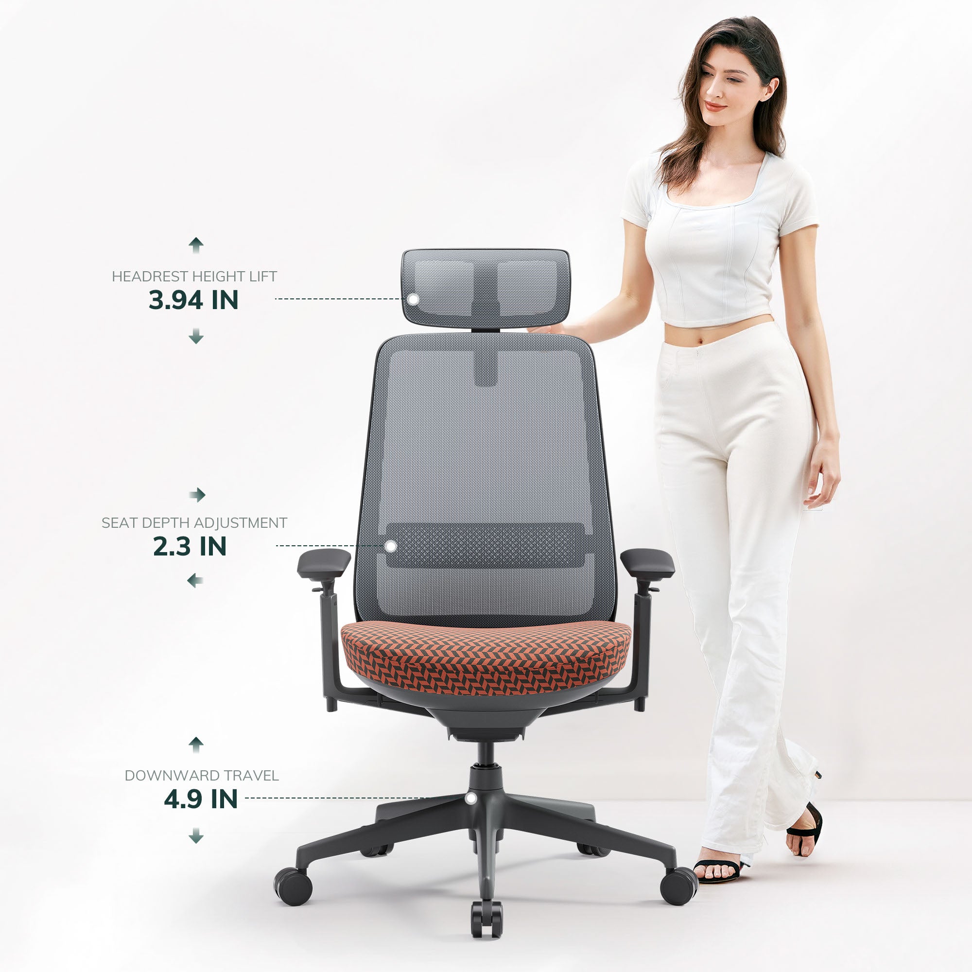 COLAMY VELIA Mesh Ergonomic Tech Office Chair