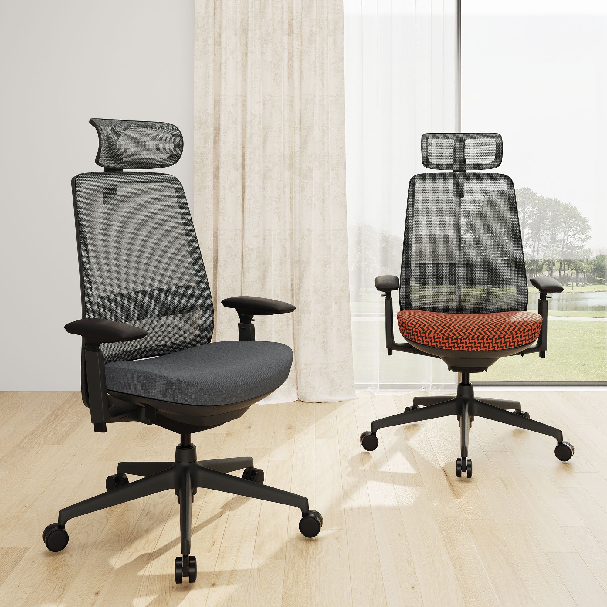 COLAMY VELIA Mesh Ergonomic Tech Office Chair
