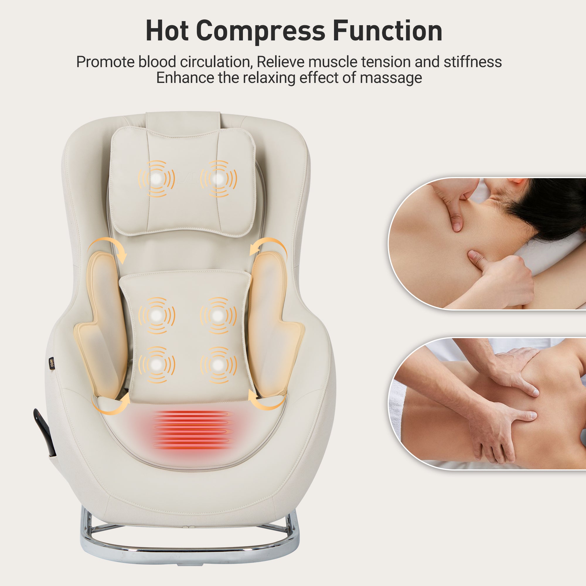 COLAMY Massage Chair with Full Body Massaging Function Model.6100