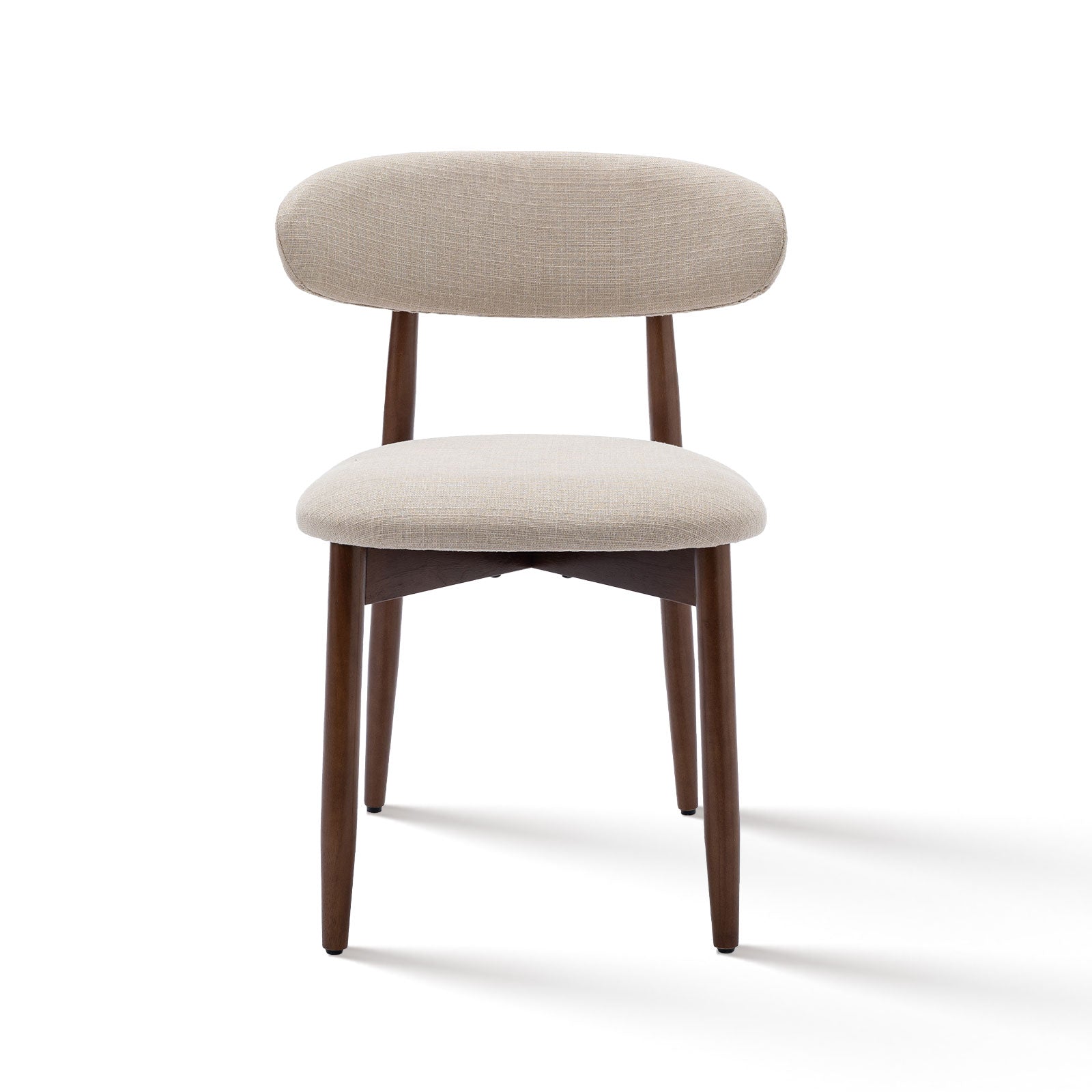 COLAMY NOYA Mid-Century Modern Upholstered Dining Chair