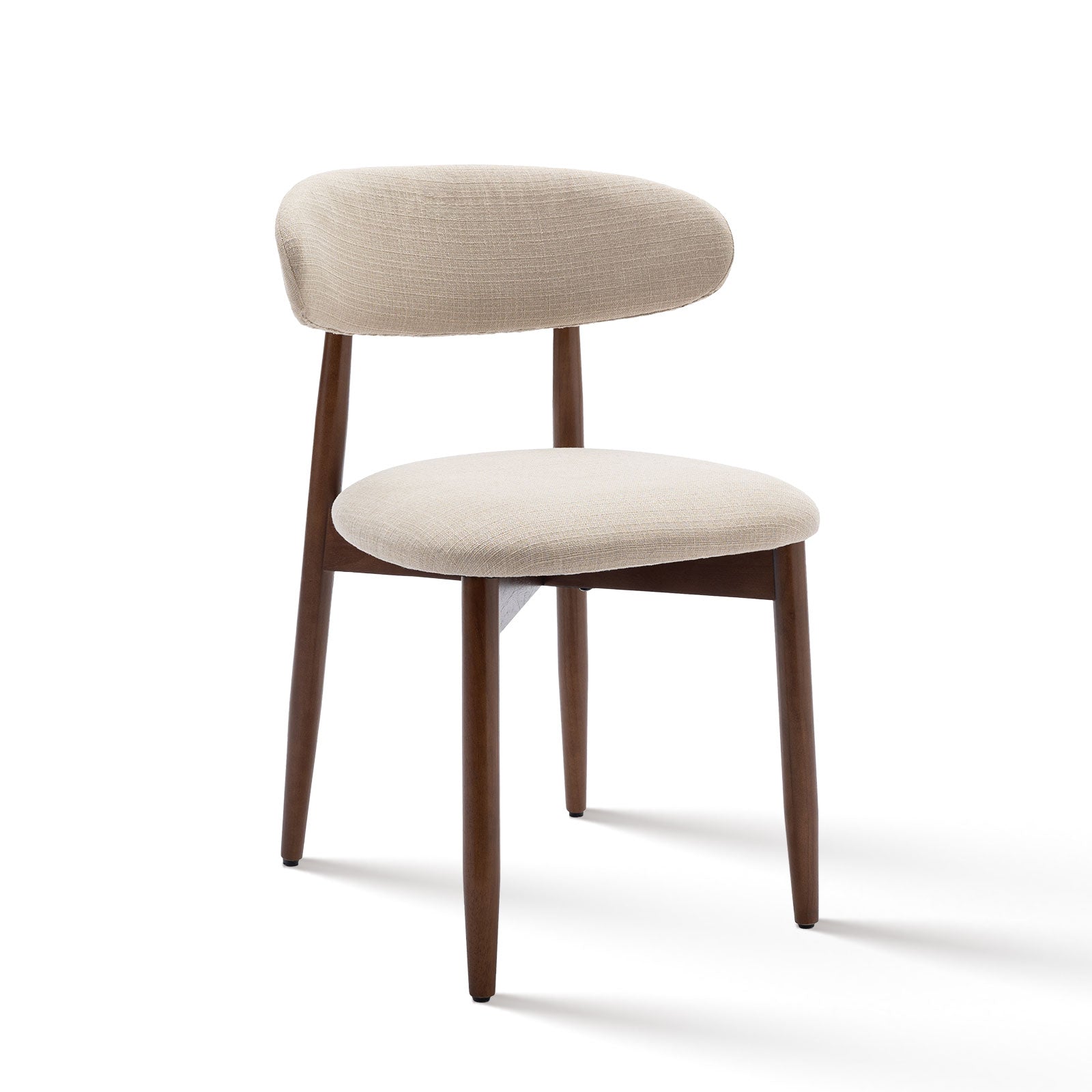 COLAMY NOYA Mid-Century Modern Upholstered Dining Chair