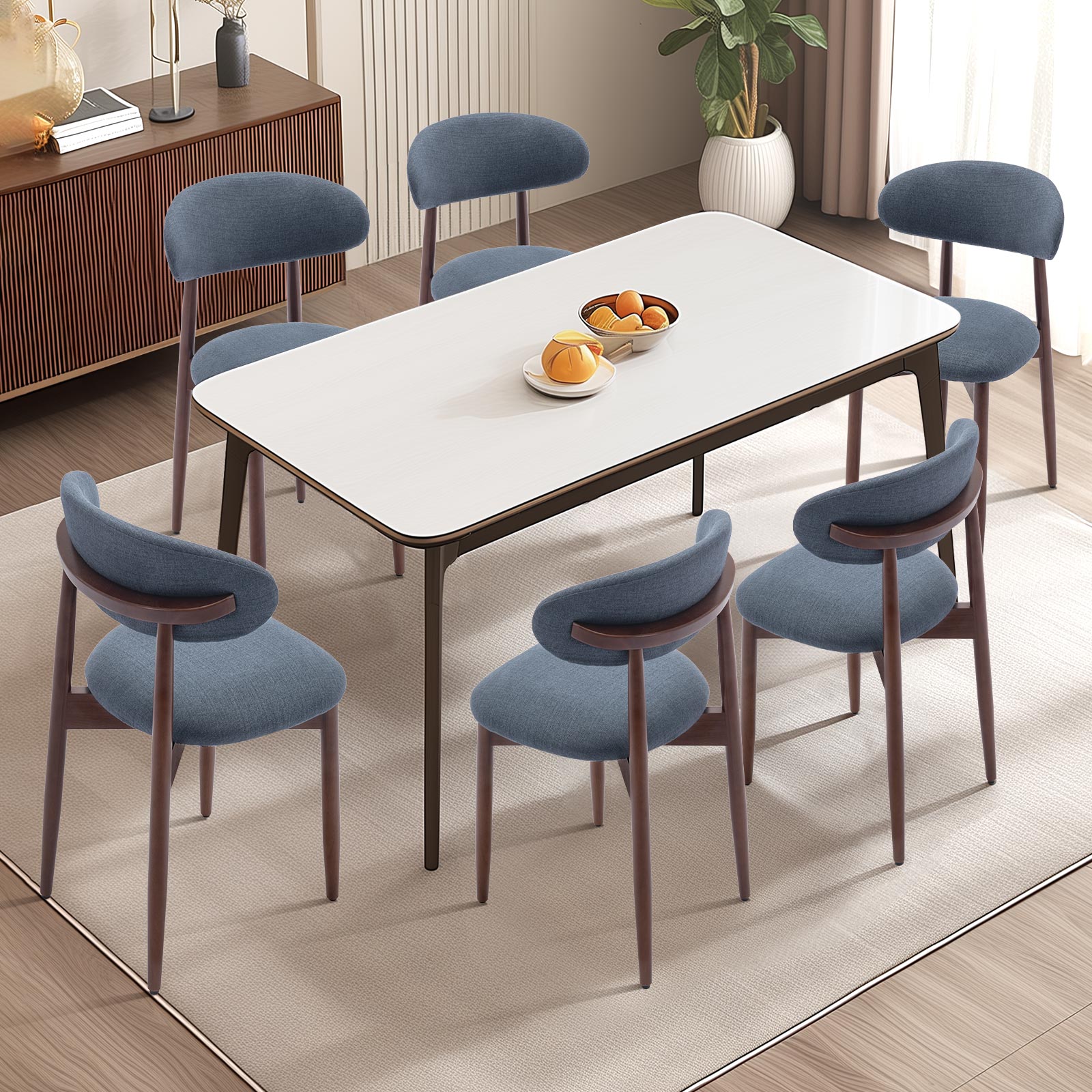 COLAMY NOYA Mid-Century Modern Dining Chair